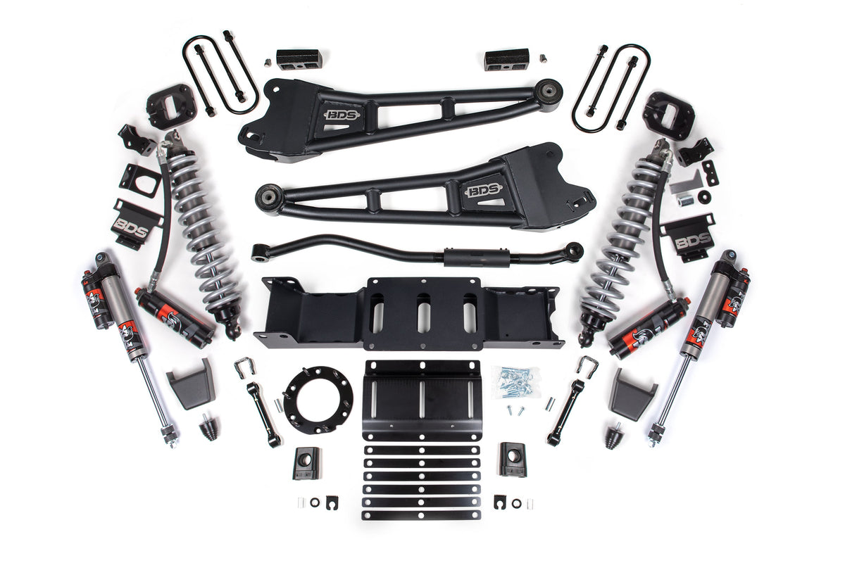 BDS 3 Inch Suspension Lift Kit w/ Radius Arm & FOX 2.5 Coil-Over Conversion Ram 3500 Diesel 4WD (2019–2024)