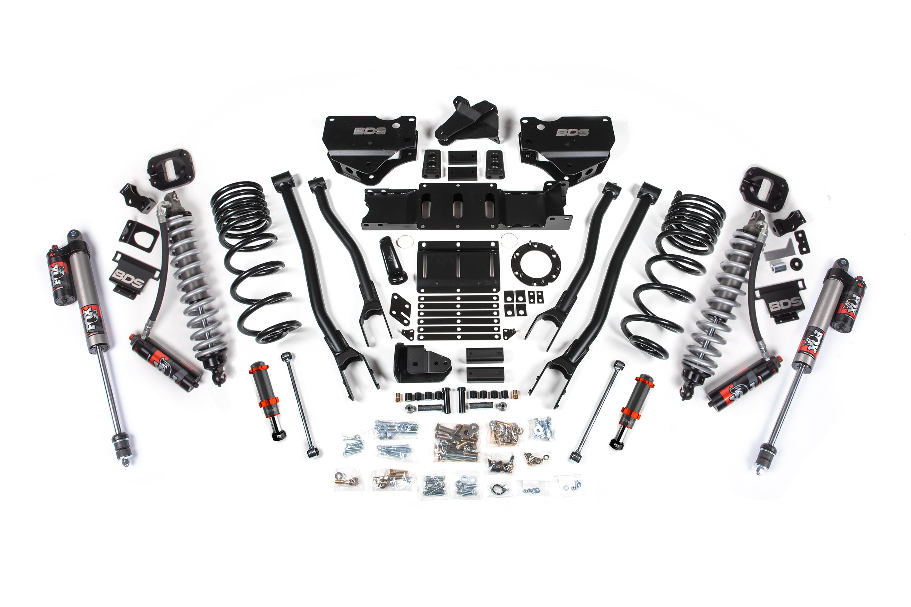 BDS 6 Inch Lift Kit 4-Link FOX 2.5 Performance Elite Ram 2500 4WD Diesel (2019–2024)