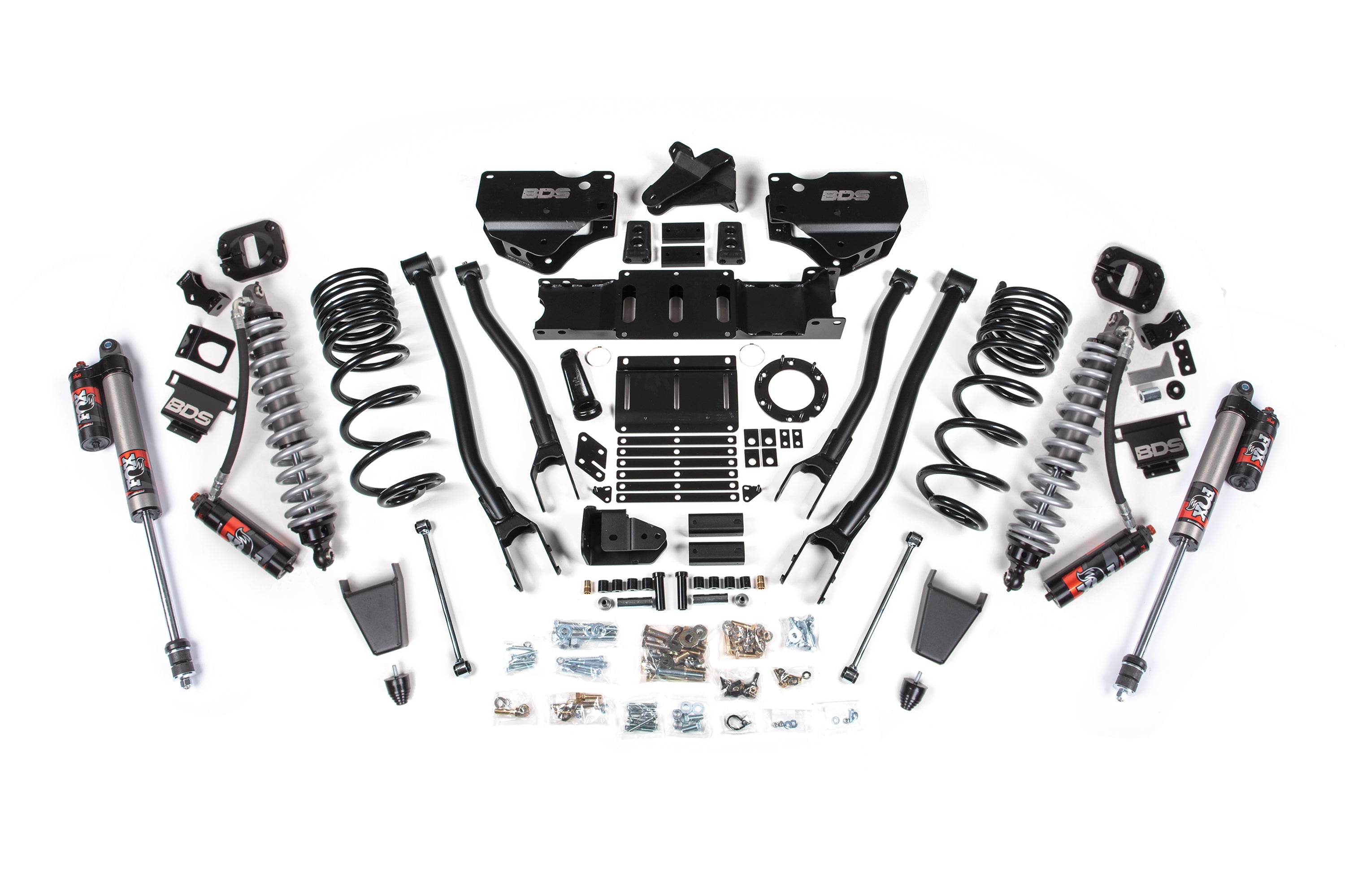 BDS 6 Inch Lift Kit 4-Link FOX 2.5 Performance Elite Ram 2500 4WD Diesel (2019–2024)