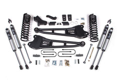 BDS 4 Inch Radius Arm Lift Kit FOX 2.0 Ram 3500 Diesel 4WD (2013–2018)