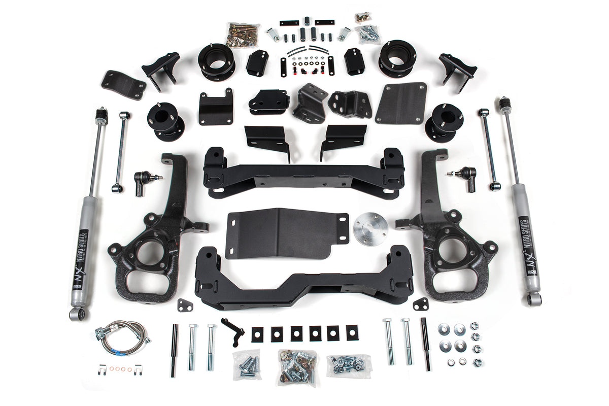 BDS 4 Inch Suspension Lift Kit w/ NX2 Nitro Shocks Ram 1500 4WD w/ Factory Air Ride (2025–2026)