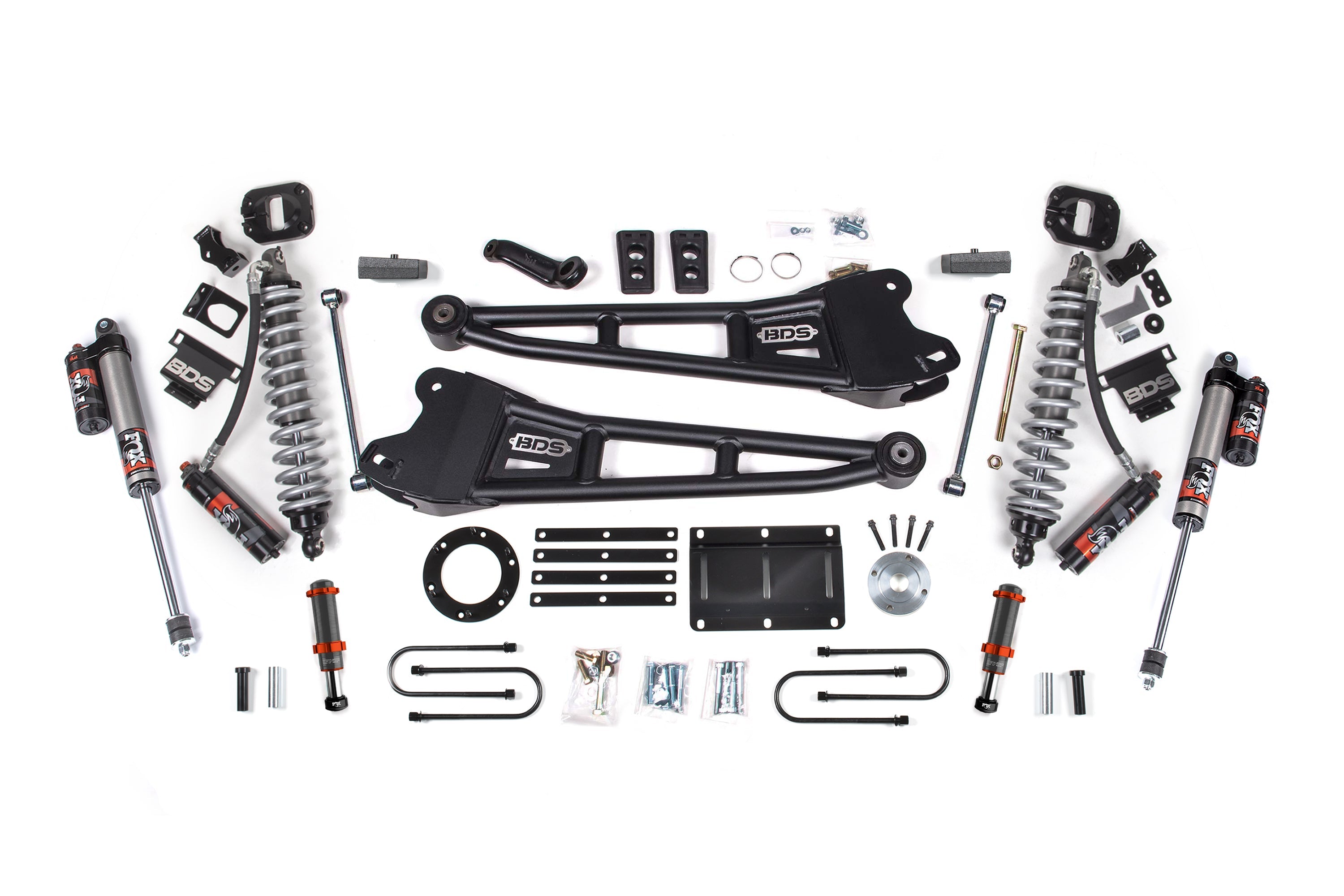 BDS 6 Inch Lift Kit Radius Arm FOX 2.5 Performance Elite Ram 3500 Diesel 4WD (2013–2018)