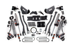 BDS 6 Inch 4-Link Lift Kit FOX 2.5 Performance Elite Coilover Conversion for Ram 3500 Diesel 4WD (2013–2018)