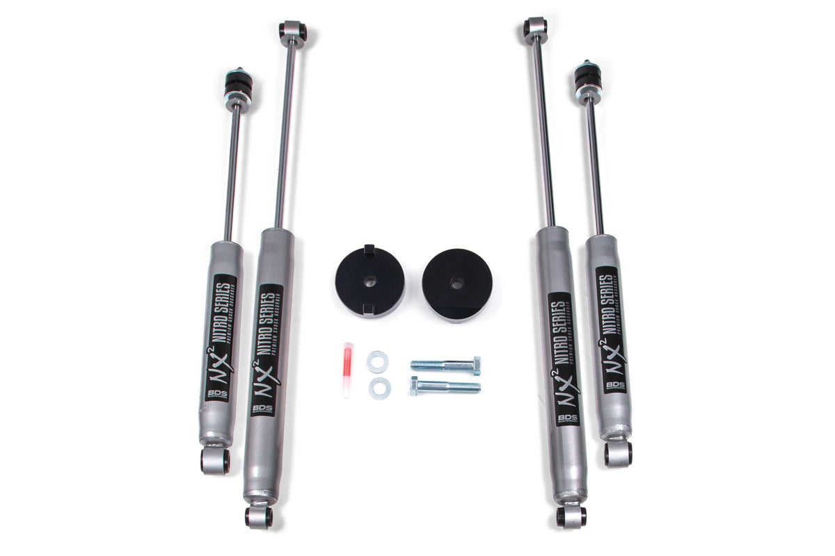 1 Inch Leveling Kit | Coil Spacer | Ford F250/F350 Super Duty (17-19) 4WD - NX2 Nitro Series