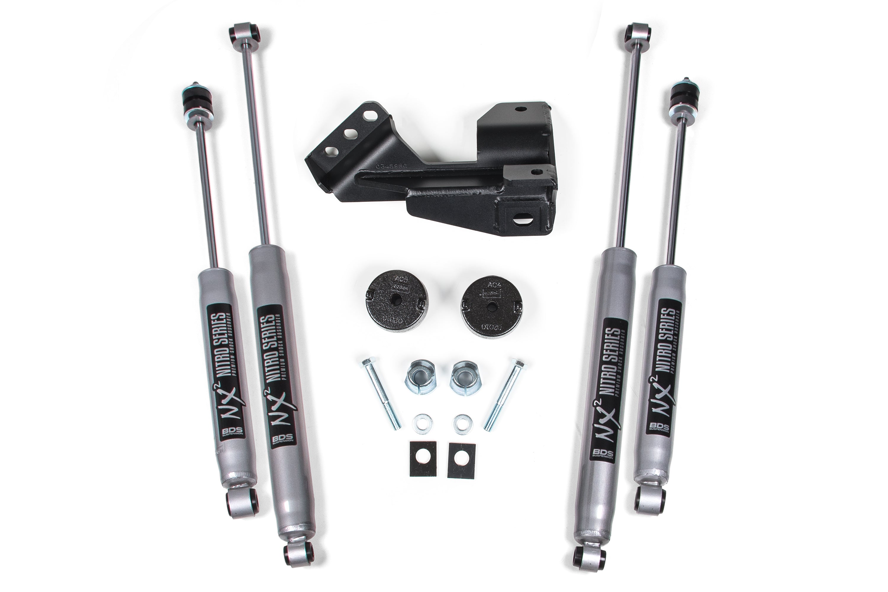 2 Inch Leveling Kit | Coil Spacer | Ford F250/F350 Super Duty (17-19) 4WD - NX2 Nitro Series