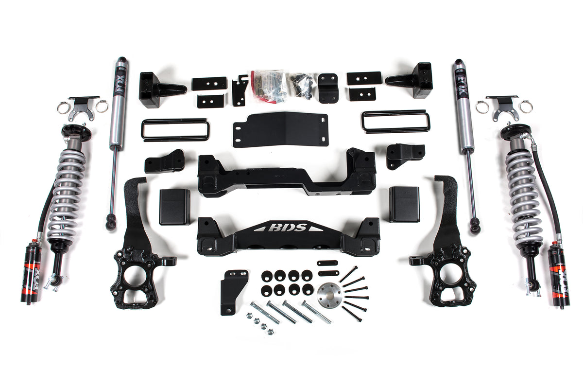 4 Inch Lift Kit | FOX 2.5 Performance Elite Coil-Over | Ford F150 (15-20) 4WD - FOX 2.5 Performance Elite