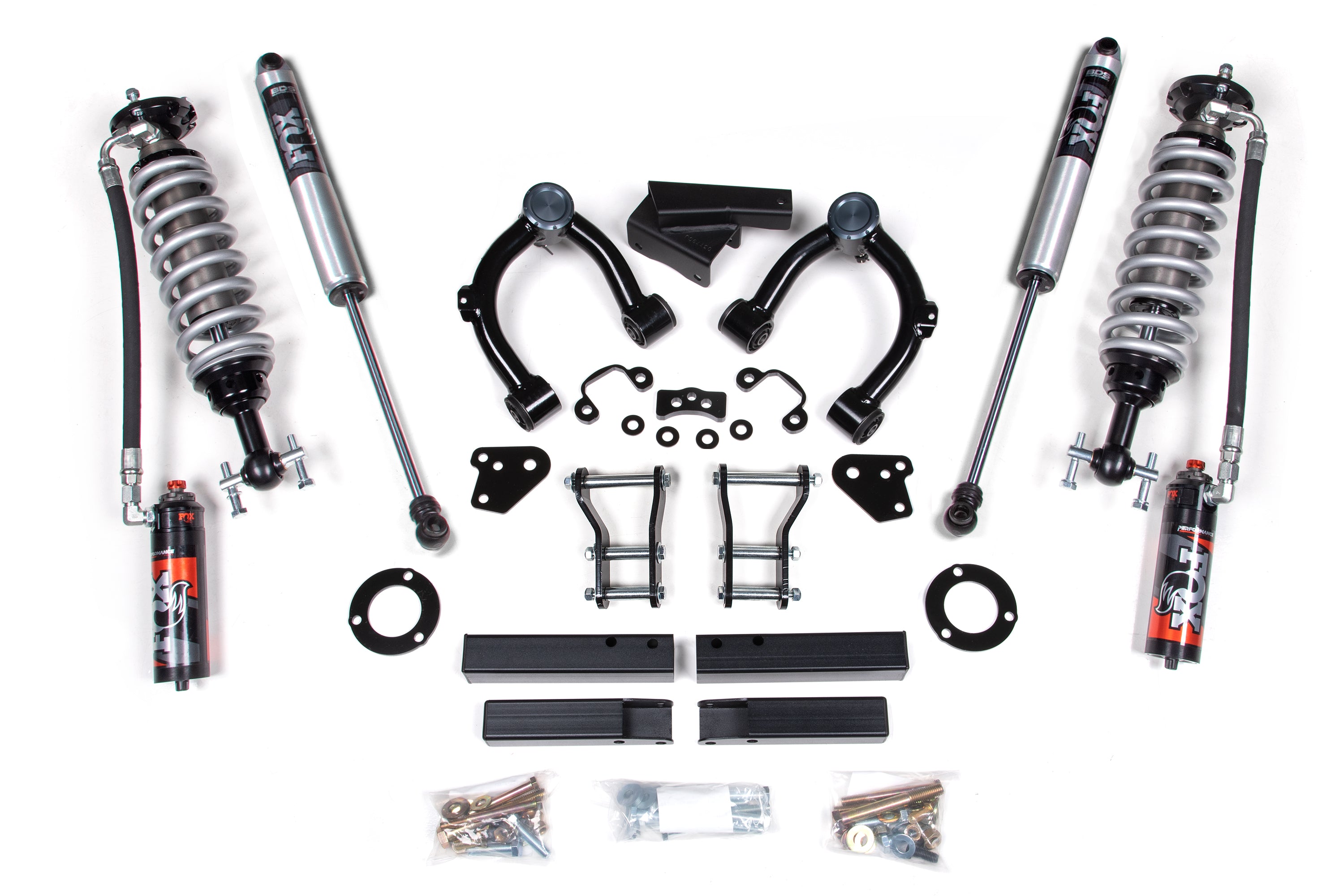3.5 Inch Lift Kit | FOX 2.5 Coil-Over | Ford Ranger (19-23) 4WD - FOX 2.5 Performance Elite / Cast Aluminum
