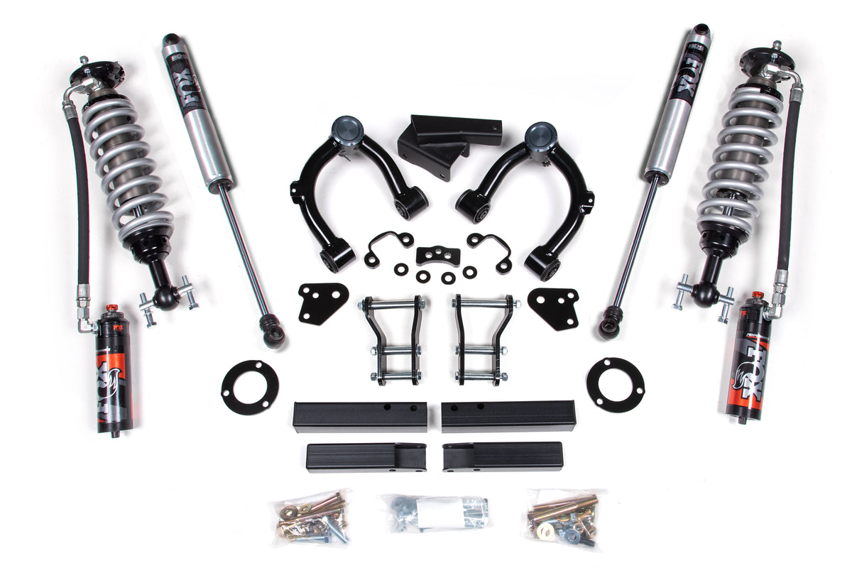 3.5 Inch Lift Kit | FOX 2.5 Coil-Over | Ford Ranger (19-23) 4WD - FOX 2.5 Performance Elite / Cast Aluminum