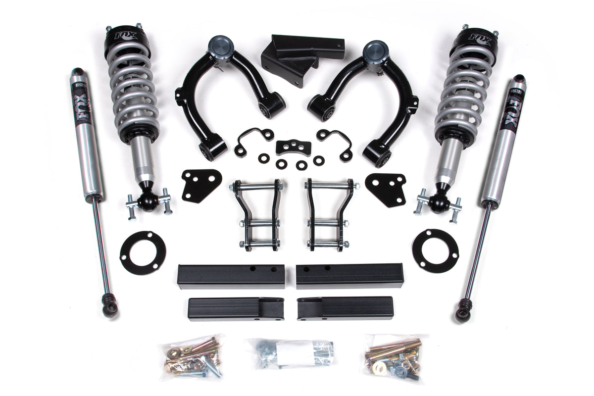 3.5 Inch Lift Kit | FOX 2.0 Coil-Over | Ford Ranger (19-23) 4WD - Cast Steel