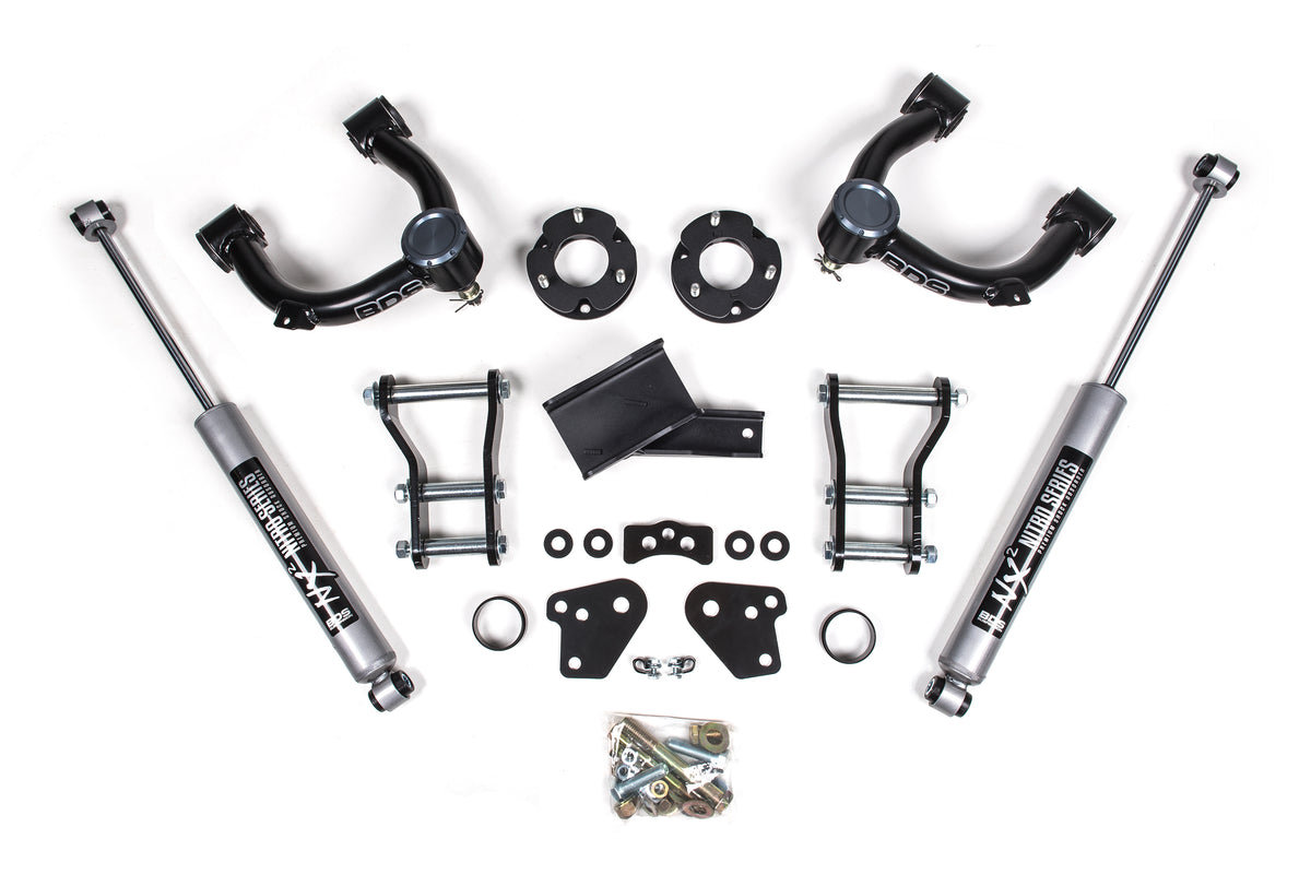 3.5 Inch Lift Kit | Ford Ranger (19-23) 4WD - NX2 Nitro Series / Cast Aluminum