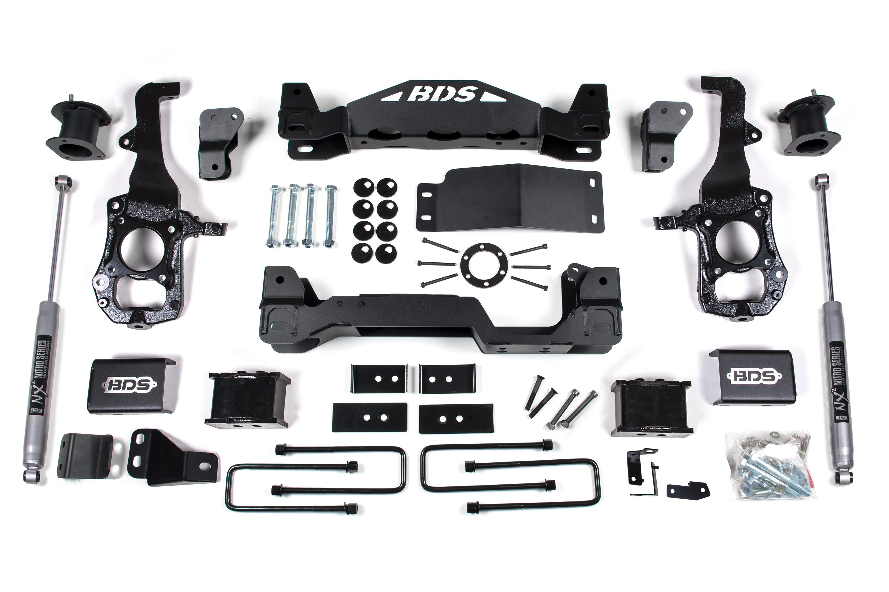 6 Inch Lift Kit | Ford F150 (21-26) 4WD - 5 Inch Block Kit / NX2 Nitro Series