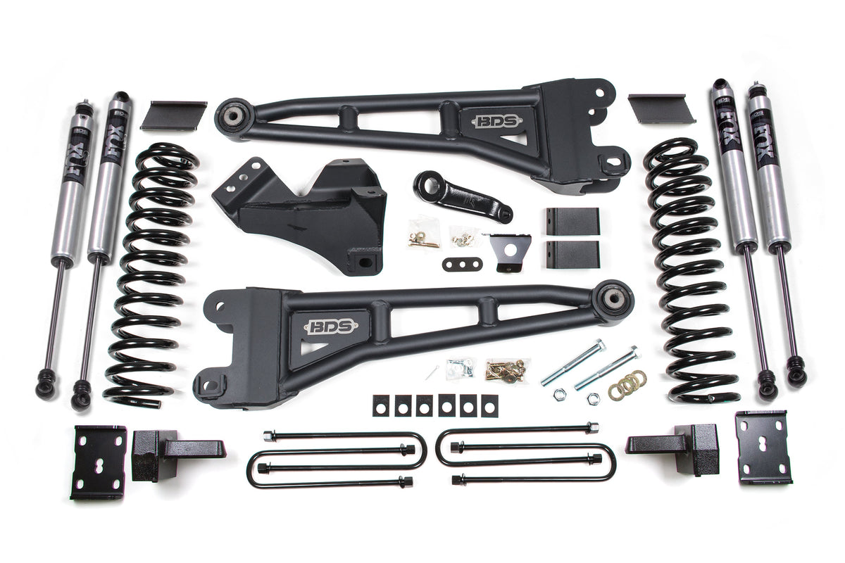 BDS 4 Inch Radius Arm Lift Kit Ford F250/F350 Super Duty Gas 4WD (2011–2016)