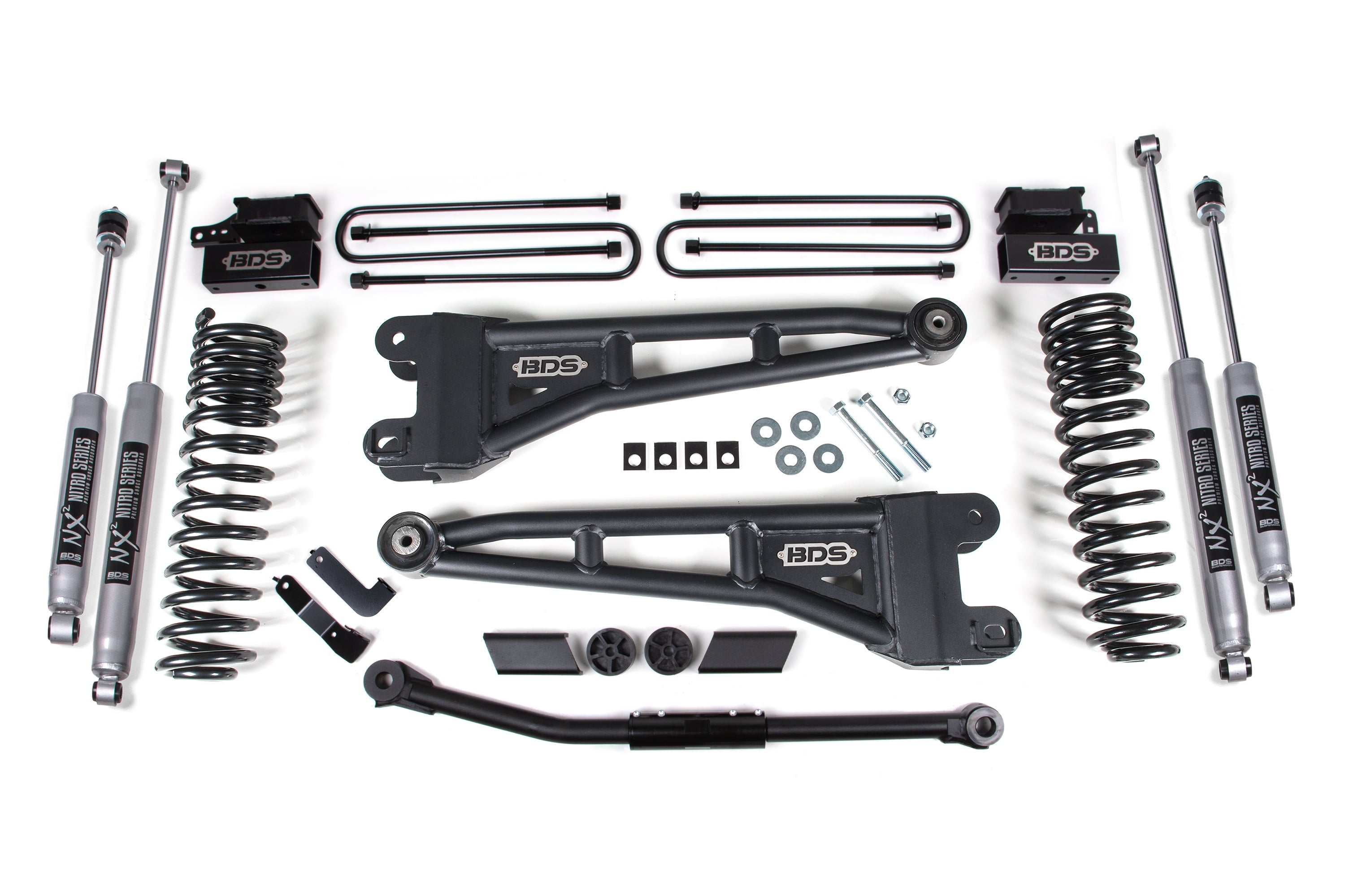 BDS 2.5 Inch Lift Kit w/ Radius Arm for 2020-2022 Ford F450 Super Duty 4WD Diesel & Gas