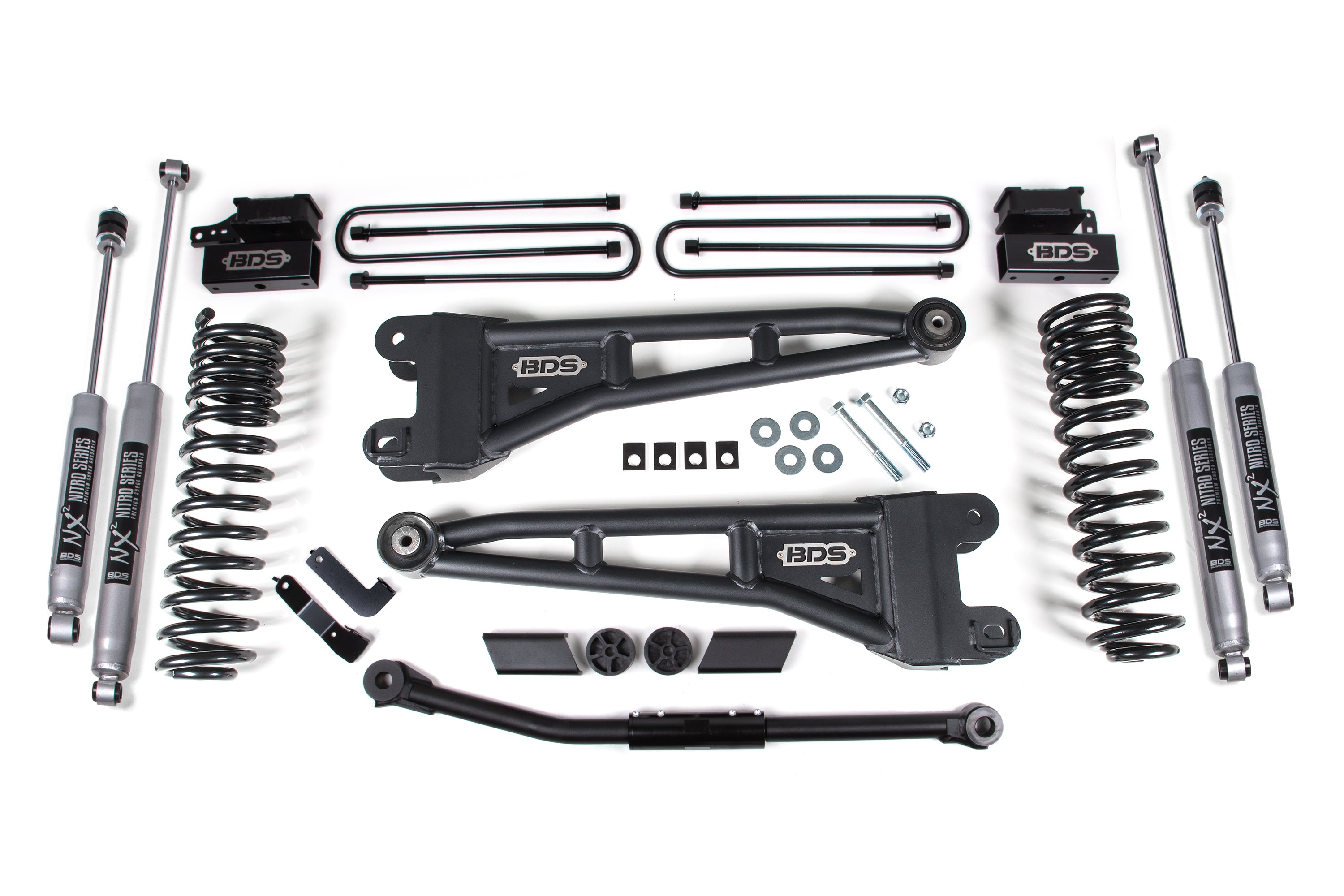 2.5 Inch Lift Kit w/ Radius Arm | Ford F450 Super Duty (20-22) 4WD | Diesel & Gas - NX2 Nitro Series