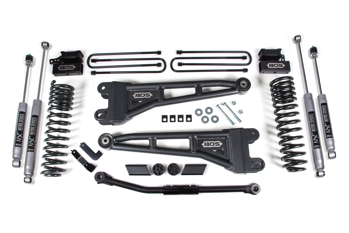 2.5 Inch Lift Kit w/ Radius Arm | Ford F450 Super Duty (20-22) 4WD | Diesel & Gas - NX2 Nitro Series