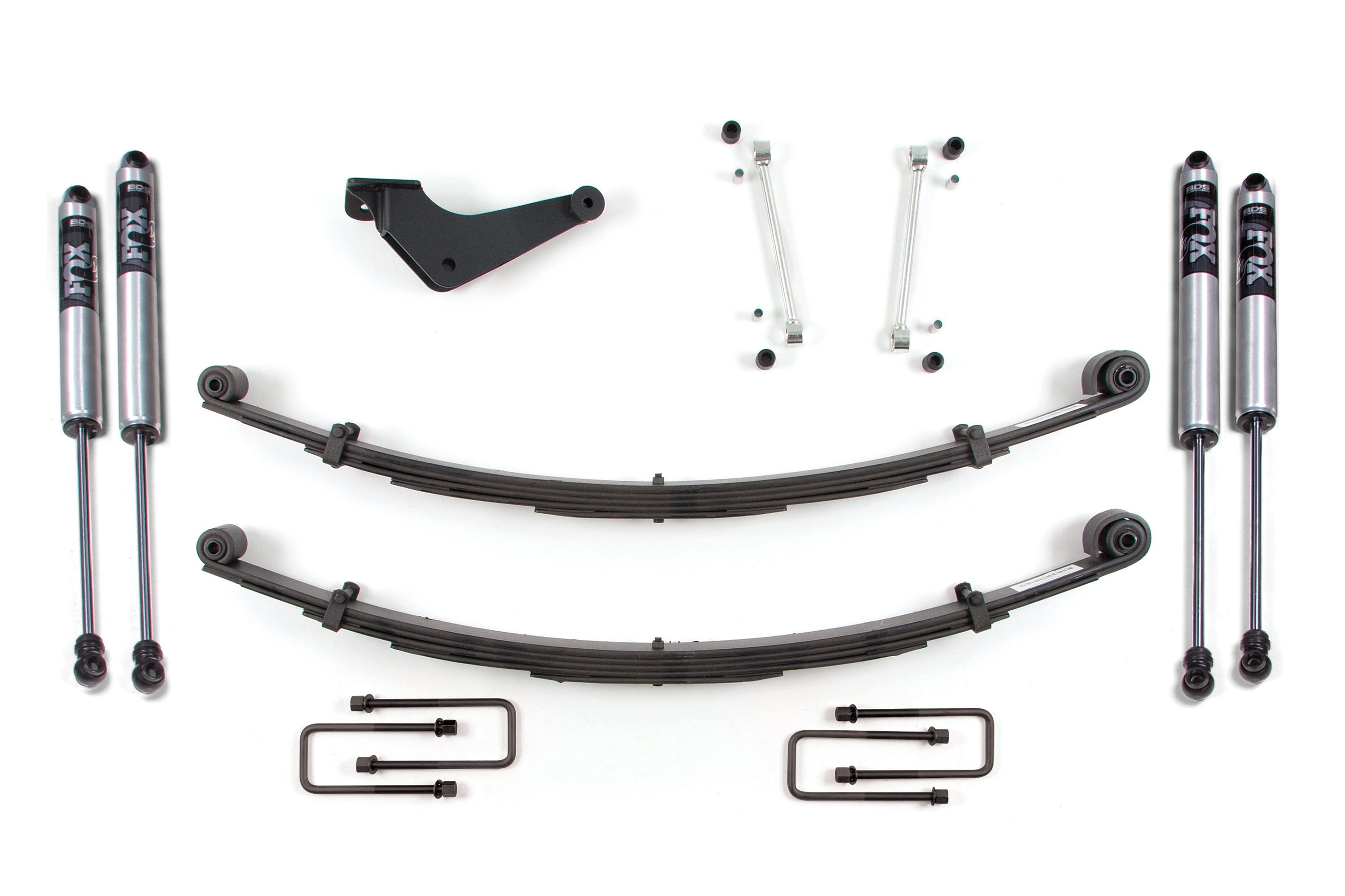 BDS Suspension 2 Inch Leveling Kit w/ FOX 2.0 Shocks Ford F250 & F350 Super Duty 4WD (1999–2004)