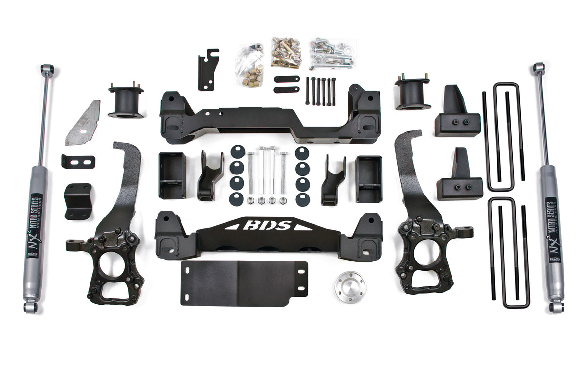 4 Inch Lift Kit | Ford F150 (2014) 4WD - 4 Inch Block Kit / NX2 Nitro Series