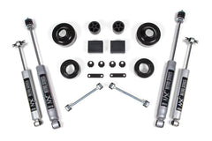 2 Inch Lift Kit | Coil Spacer | Jeep Wrangler JK (07-11) 2-Door - NX2 Nitro Series