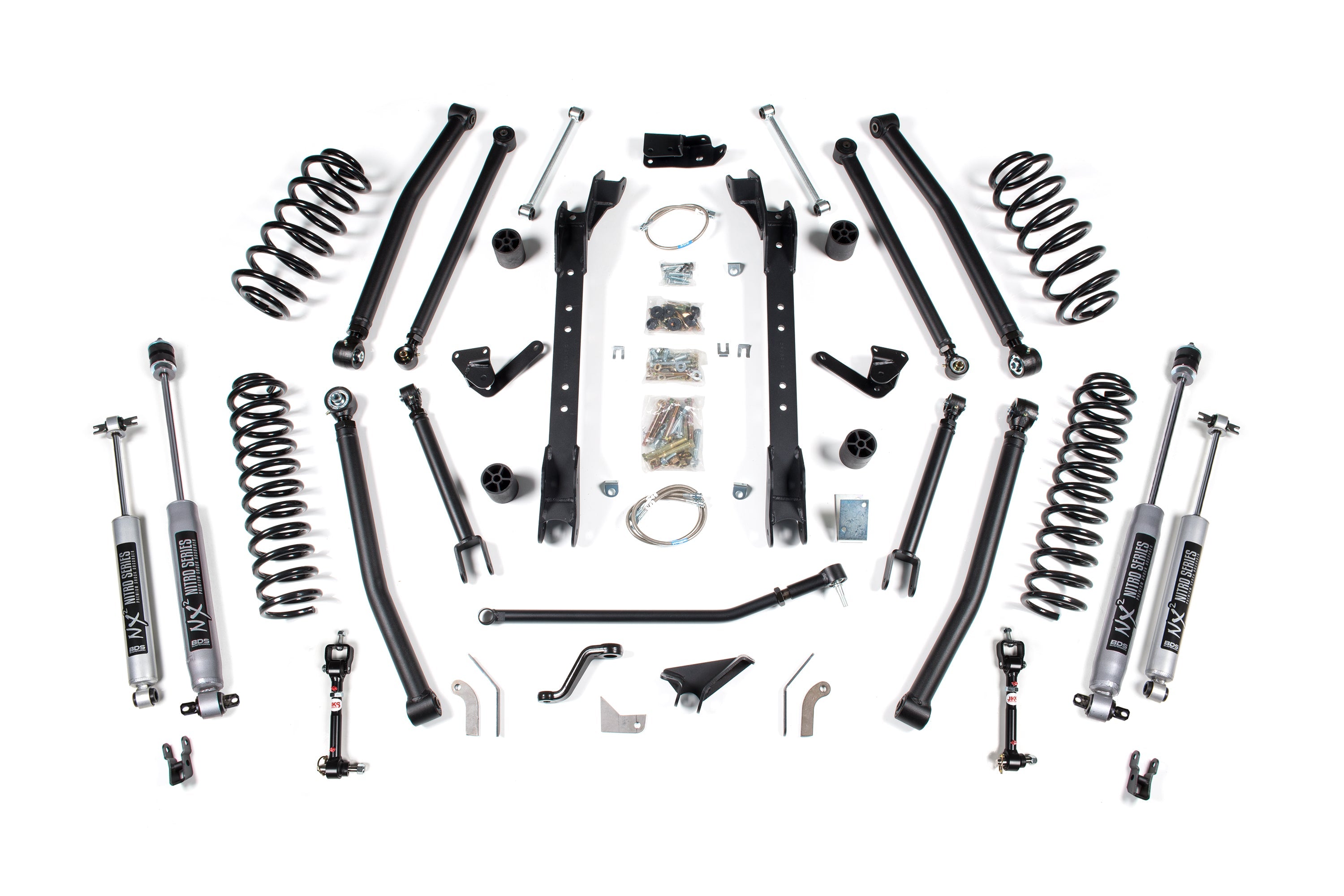 BDS 4.5 Inch Lift Kit with Long Arm Conversion for 1997-2006 Jeep Wrangler TJ