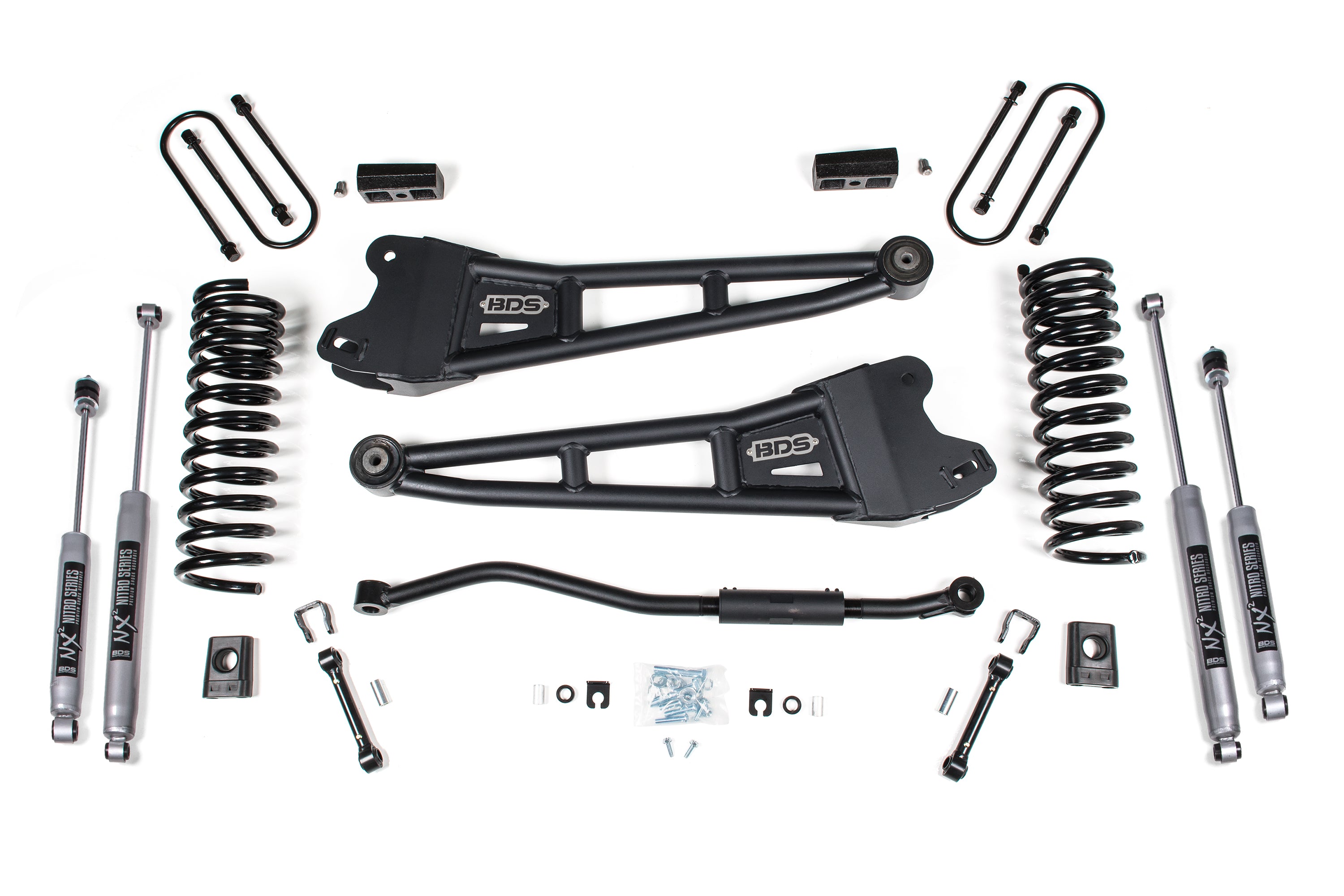3 Inch Lift Kit w/ Radius Arm | Ram 3500 (13-18)  4WD | Diesel - NX2 Nitro Series