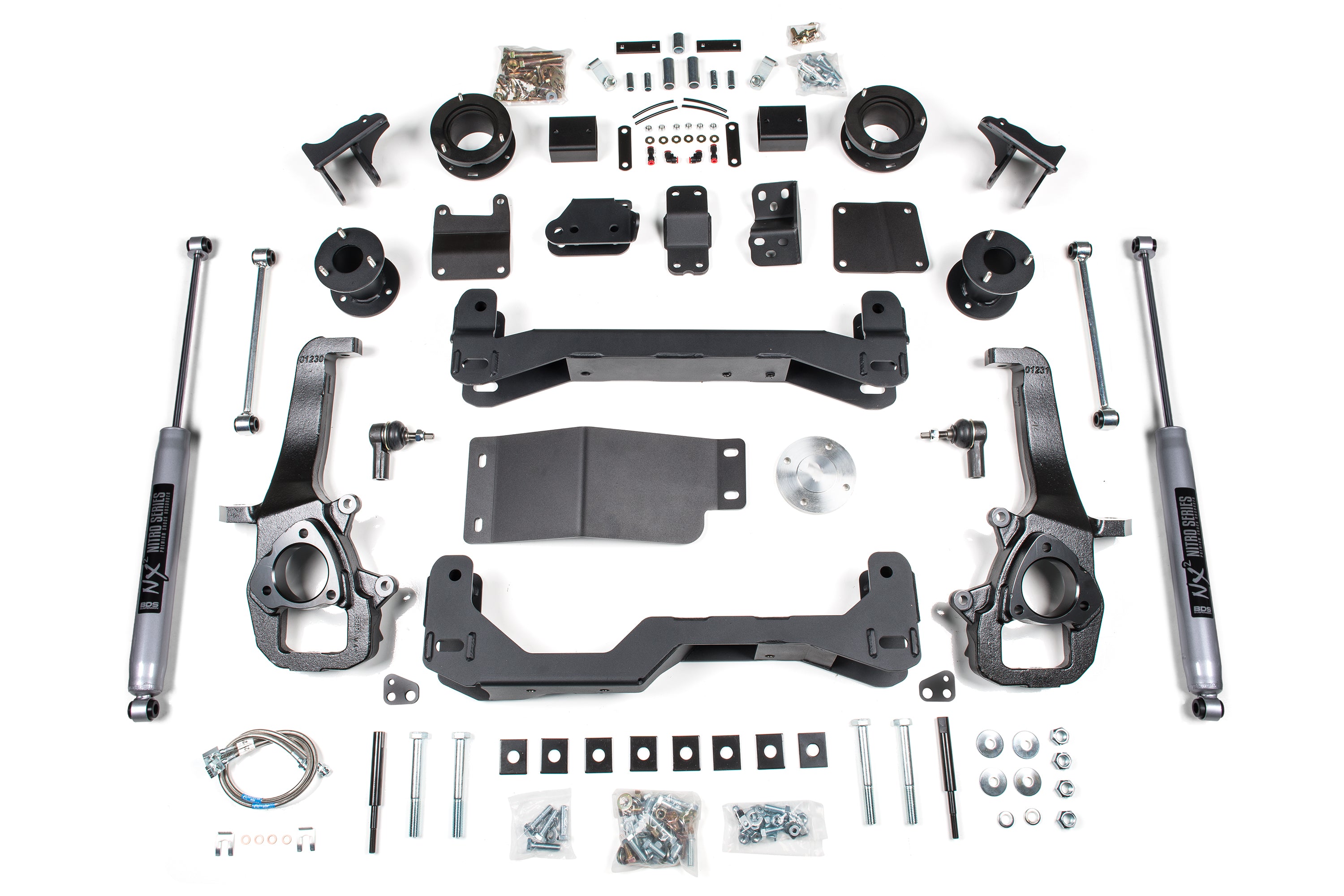 4 Inch Lift Kit | Ram 1500 w/ Air Ride (13-18) 4WD - NX2 Nitro Series