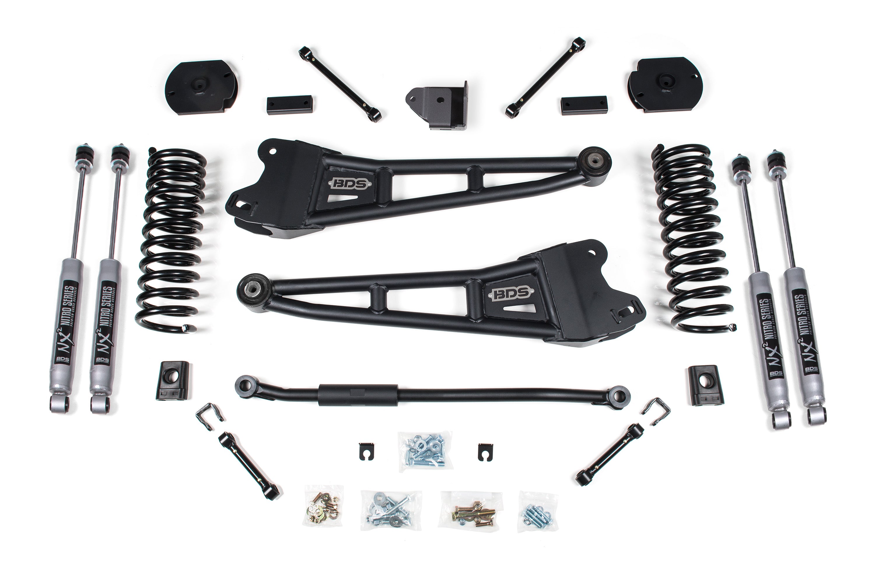 3 Inch Lift Kit w/ Radius Arm | Ram 2500 (14-18) and (2025) 4WD | Diesel - NX2 Nitro Series