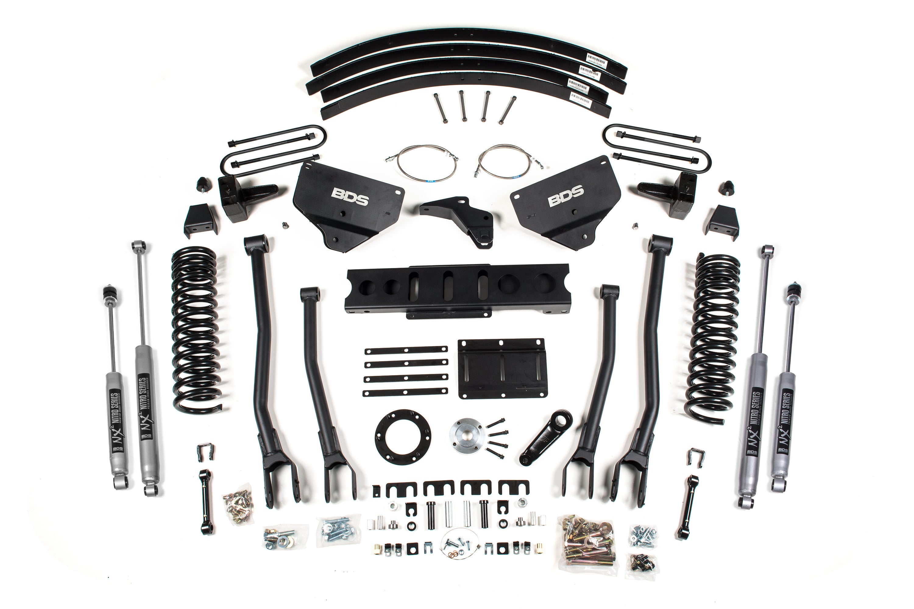BDS Suspension 8 Inch Lift Kit Ram 3500 4WD Diesel (2013-2018)
