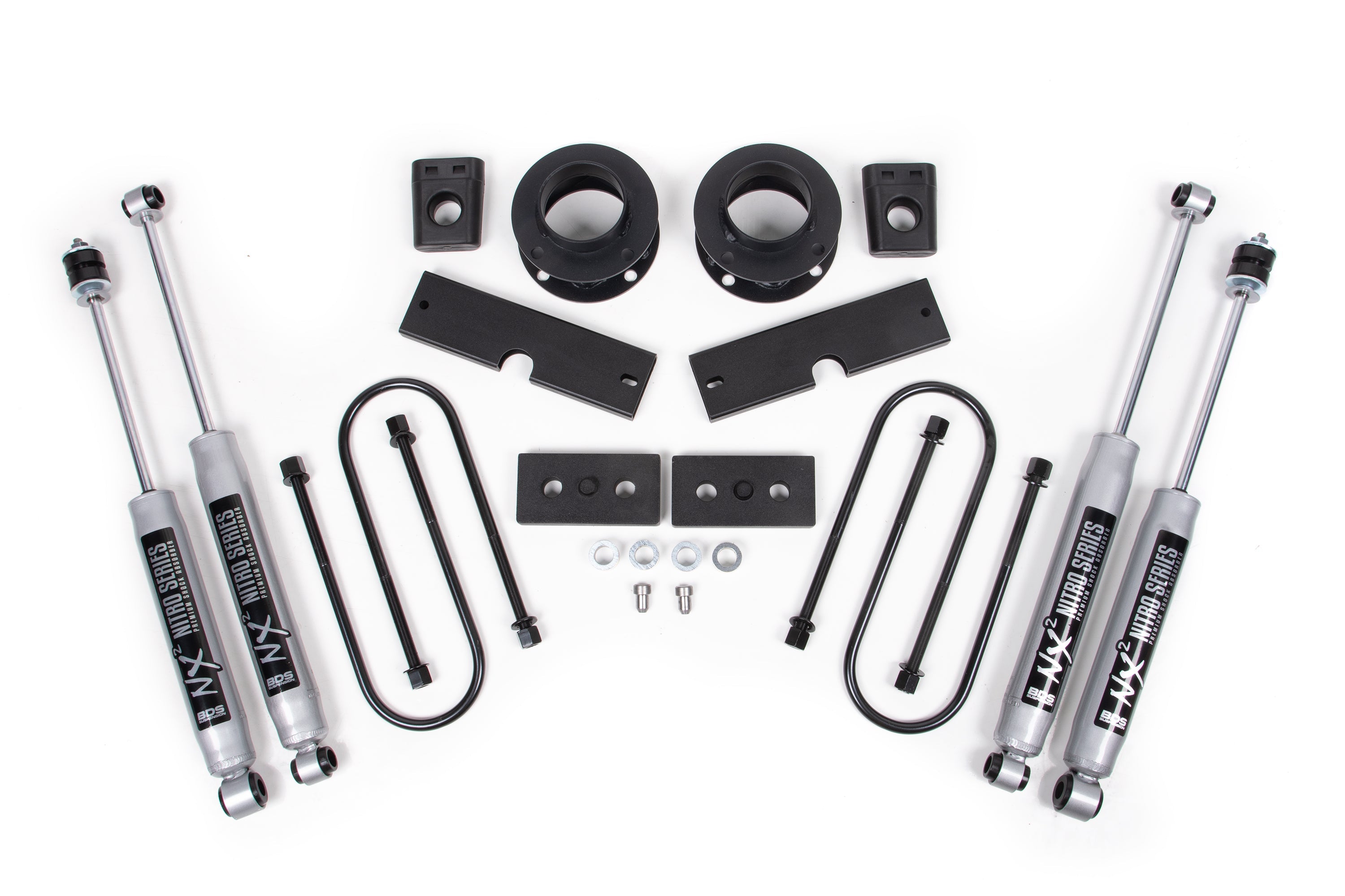 BDS 2 Inch Leveling Lift Kit Ram 3500 Rear Air Ride 4WD (2013–2026)