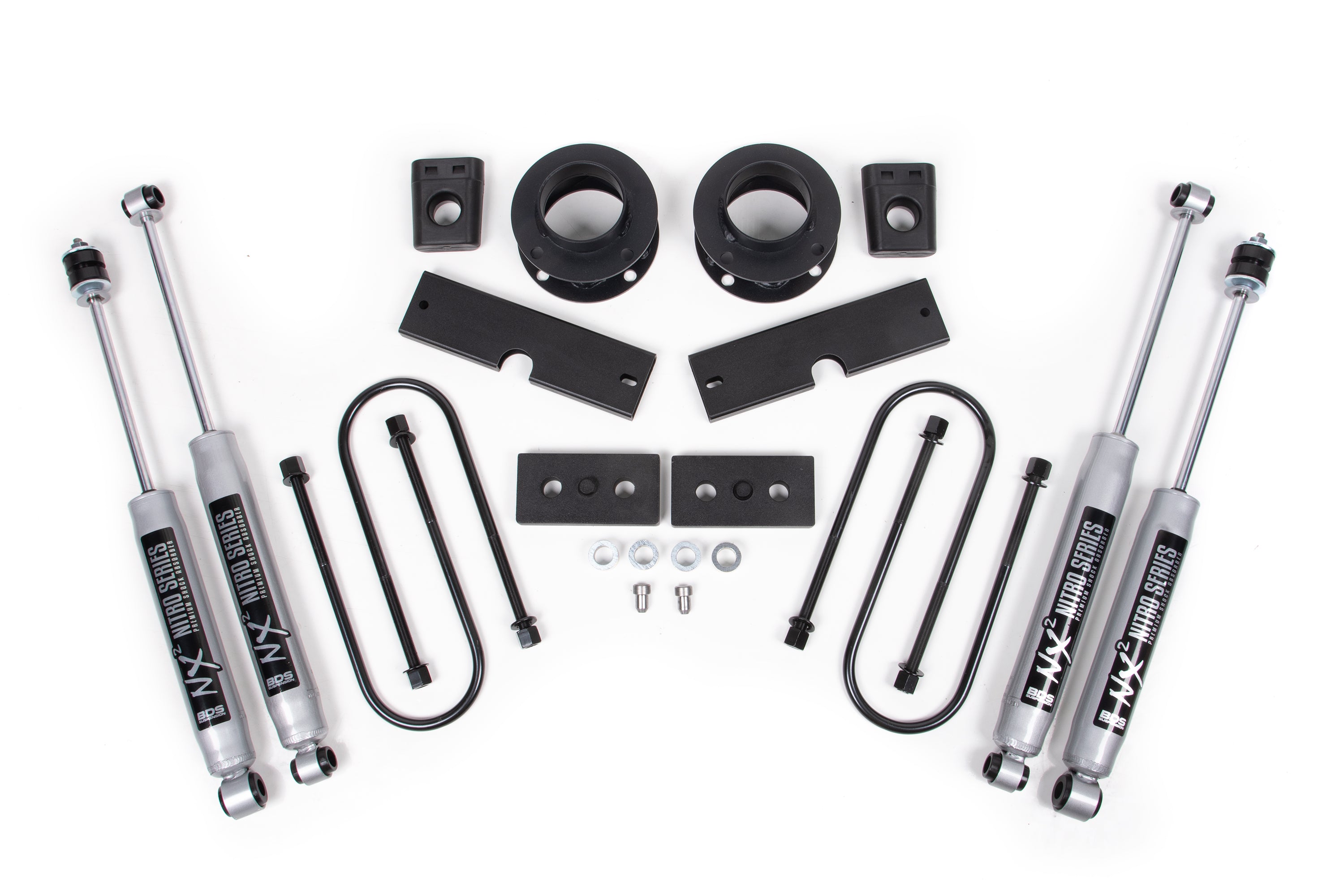 2 Inch Lift Kit | Ram 3500 w/ Rear Air Ride (13-26) 4WD - NX2 Nitro Series