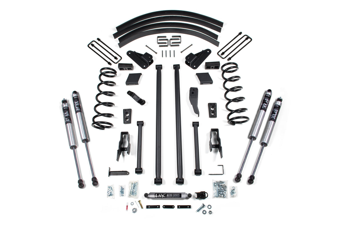 BDS Suspension 5 Inch Long Arm Suspension Lift Kit Dodge Ram 2500 3500 4WD (2000–2002)