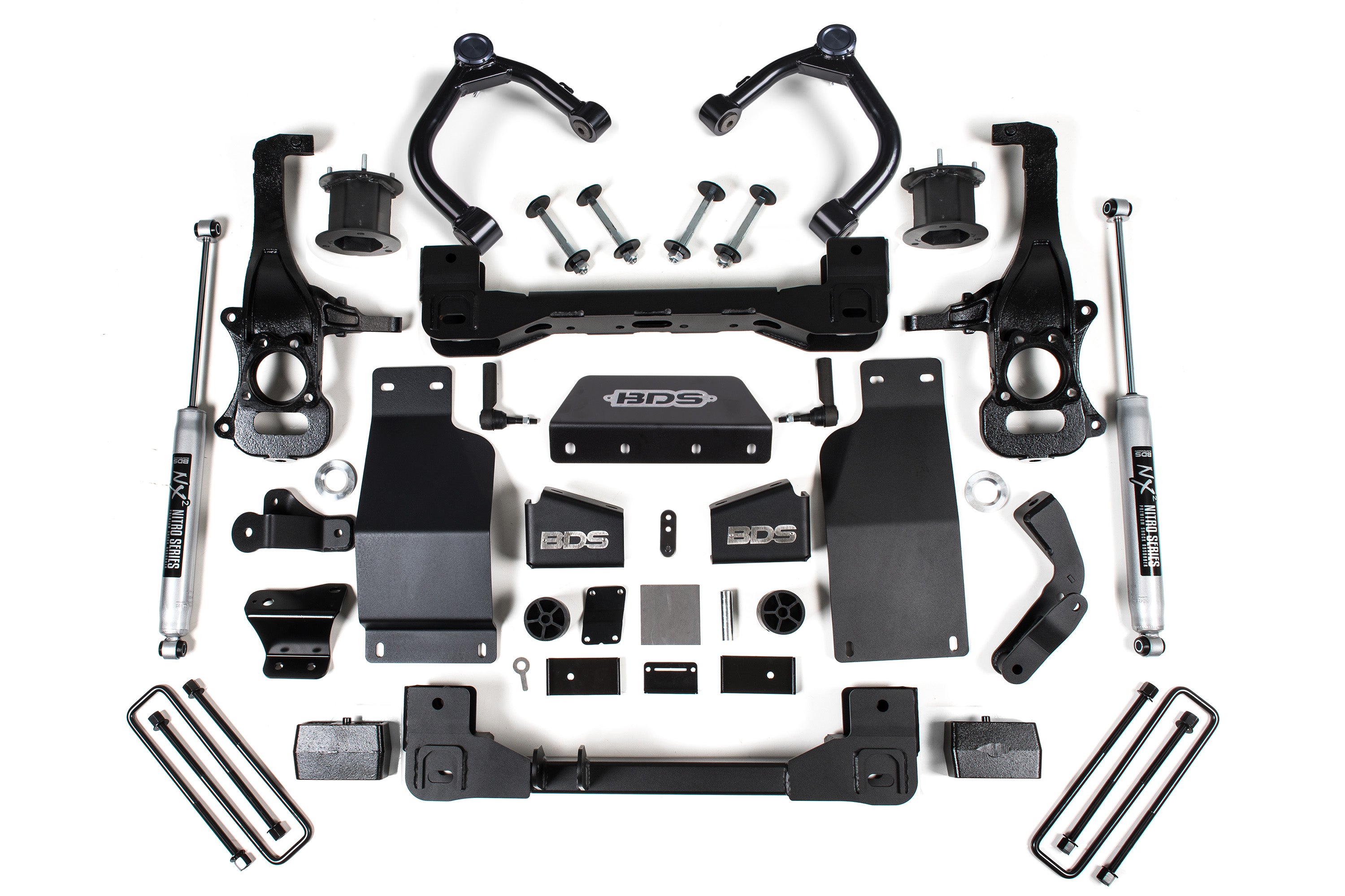 4 Inch Lift Kit | Chevy Silverado or GMC Sierra 1500 (19-24) 4WD | Diesel - FOX 2.0 Performance Series / FOX 2.0 Performance Series