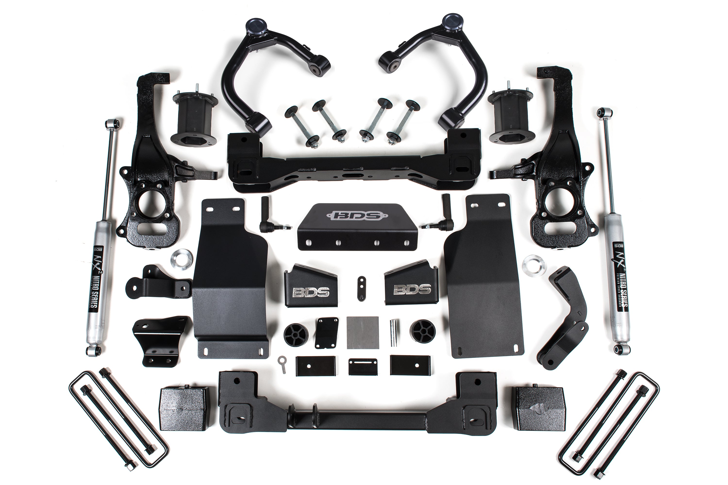 6 Inch Lift Kit | Chevy Silverado or GMC Sierra 1500 (19-26) 4WD | Diesel - NX2 Nitro Series / Strut Spacer