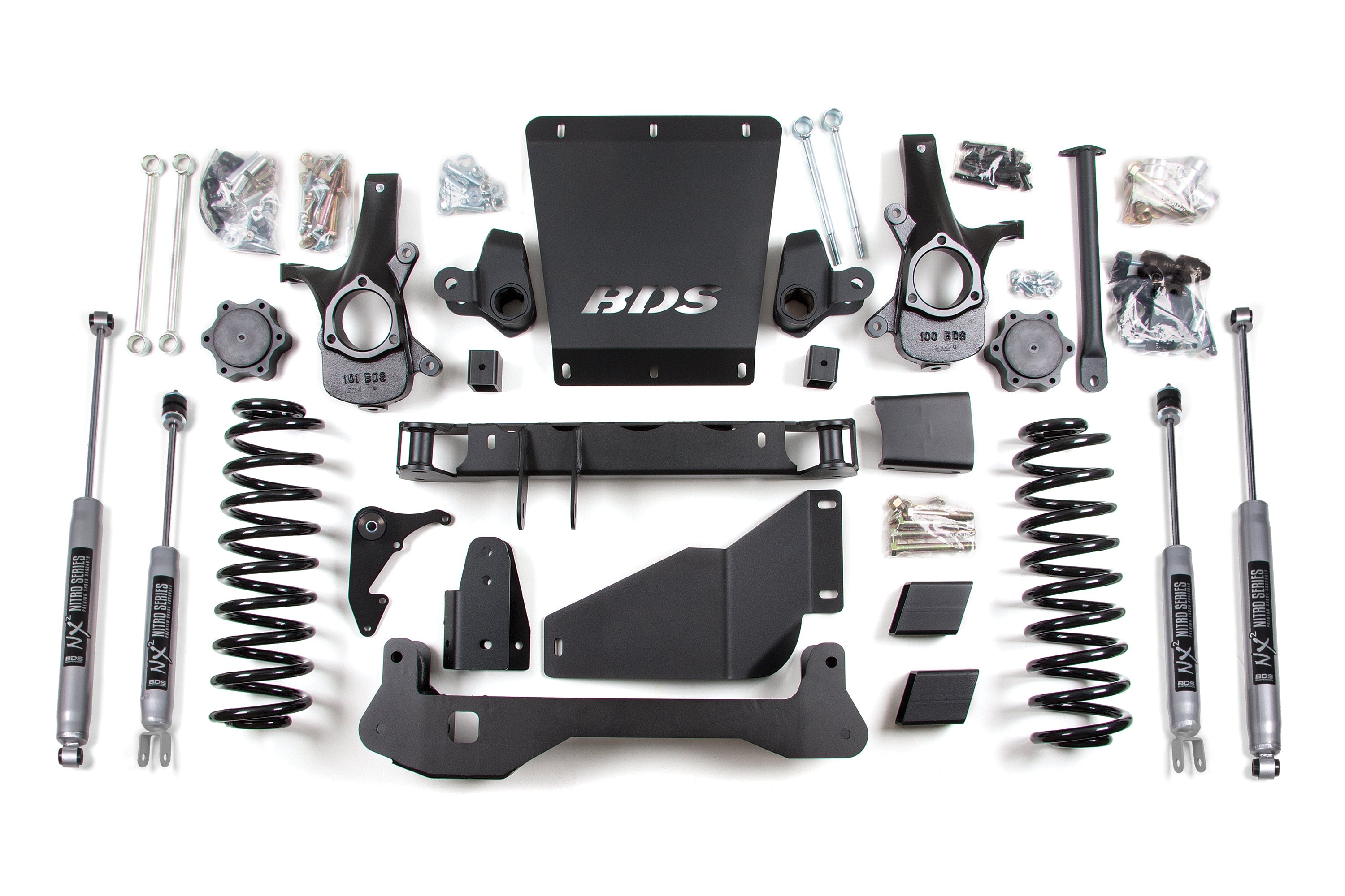 BDS 6 Inch Lift Kit for 2000-2006 Chevy/GMC Avalanche, Surburban, Tahoe, or Yukon 1500 4WD