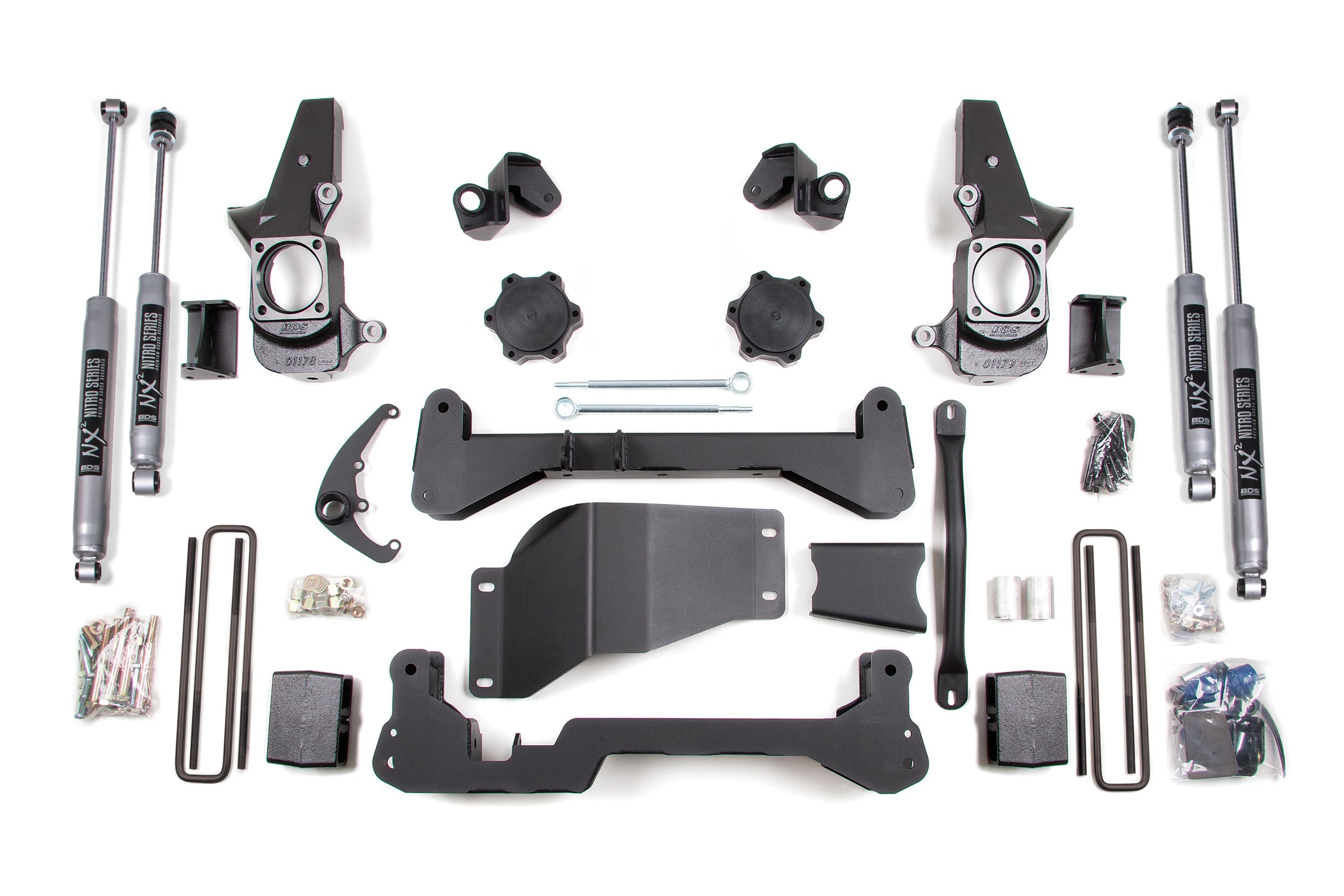 BDS 4.5 Inch Lift Kit for 2001-2010 Chevy Silverado or GMC Sierra 2500HD/3500 SRW 4WD