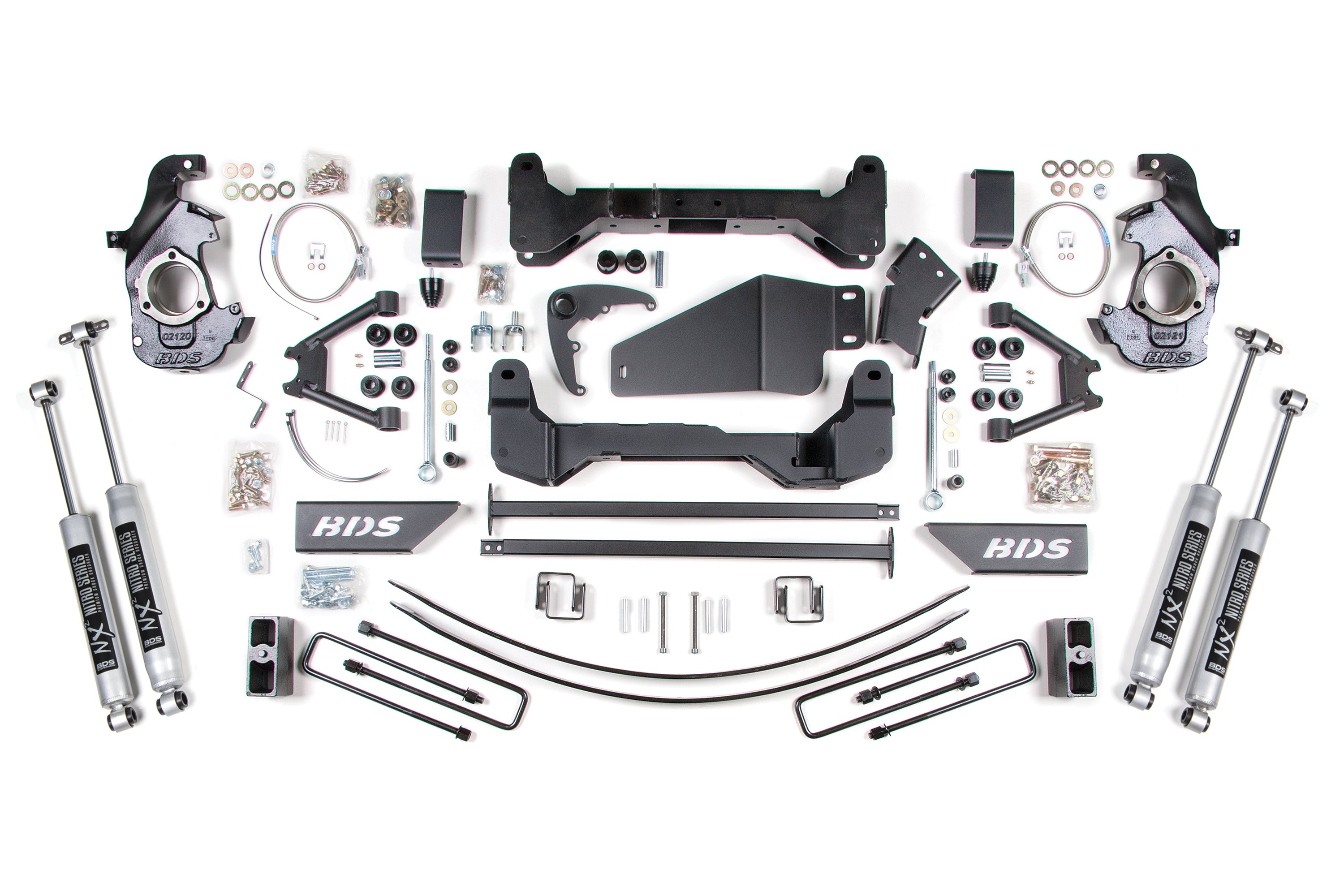 BDS 6 Inch Lift Kit for 1988-1998 Chevy/GMC 1500/2500 6 Lug 4WD