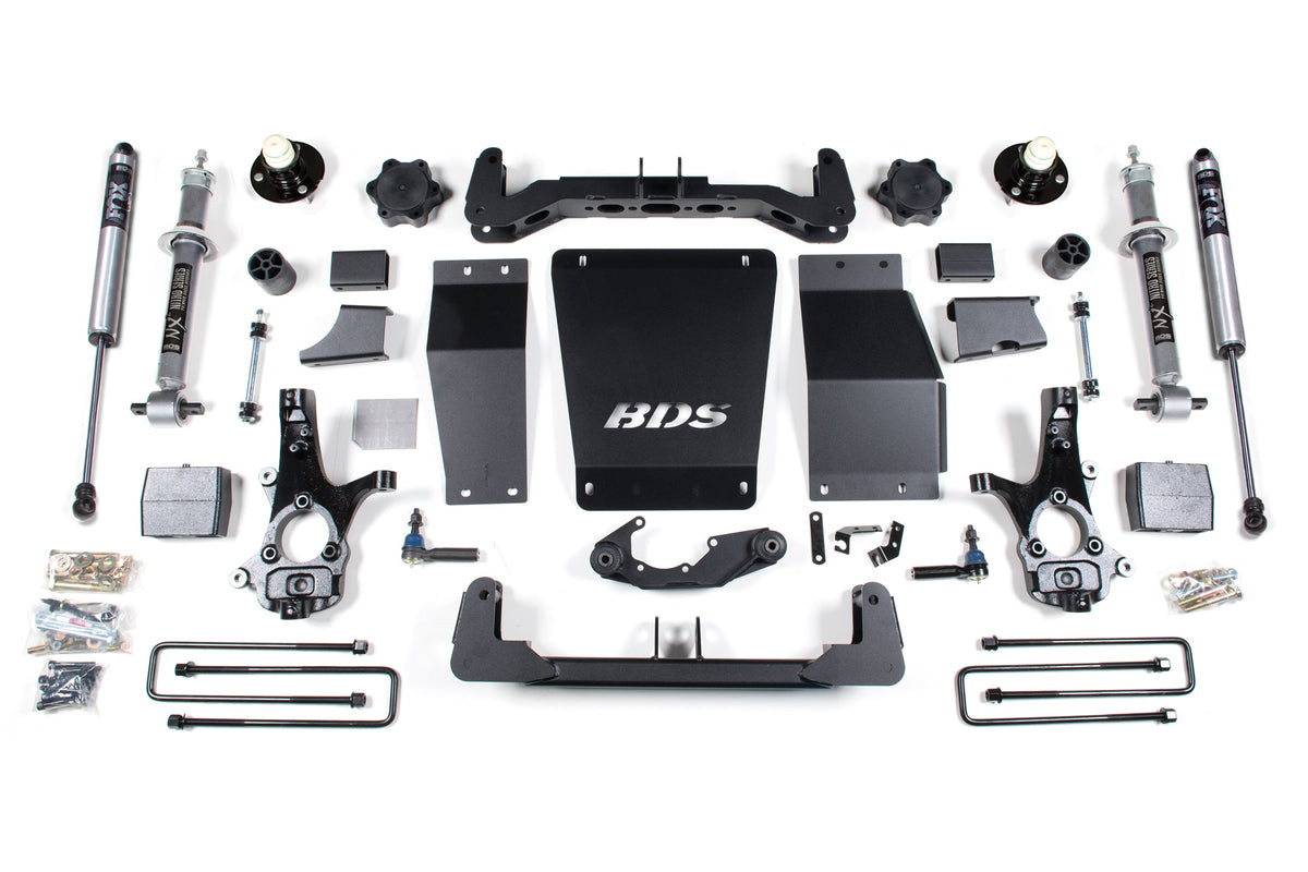 BDS 6 Inch Lift Kit for 2014-2018 Chevy Silverado or GMC Sierra 1500 4WD