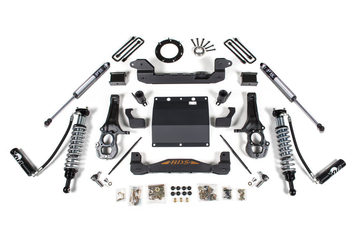 5.5 Inch Lift Kit | FOX 2.5 Coilover | Chevy Colorado or GMC Canyon (15-22) 4WD - FOX 2.5 Coil-Overs with DSC Adjuster