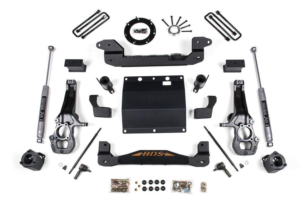 5.5 Inch Lift Kit | Chevy Colorado or GMC Canyon (15-22) 4WD - NX2 Nitro Series