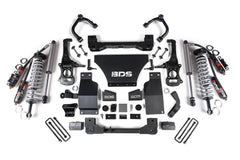 BDS 6 Inch Lift Kit with FOX 2.5 Performance Elite Coil-Over for 2019-2026 Chevy Silverado or GMC Sierra 1500 4WD Gas