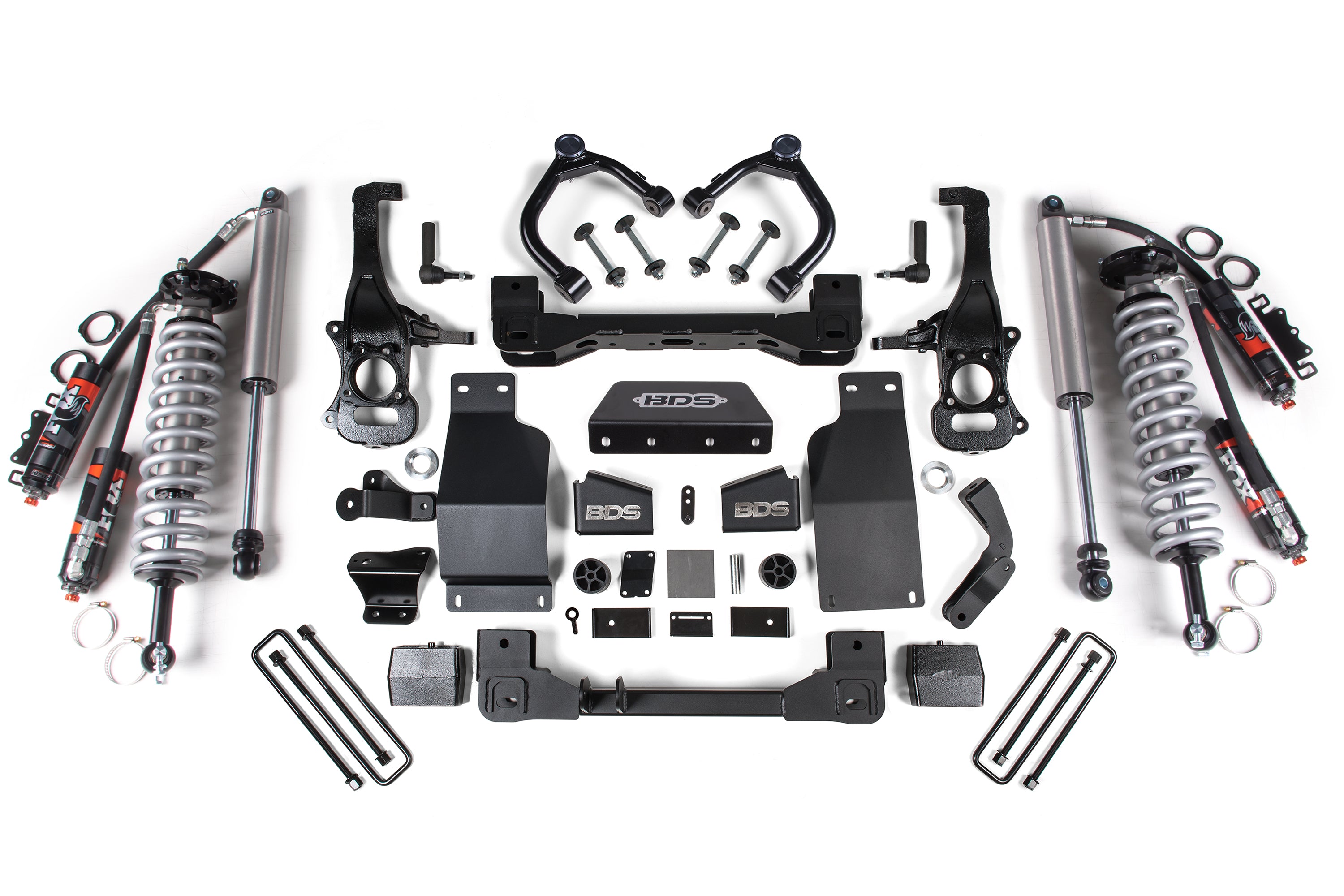6 Inch Lift Kit | FOX 2.5 Performance Elite Coil-Over | Chevy Silverado or GMC Sierra 1500 (19-26) 4WD | Diesel - FOX 2.5 Performance Elite