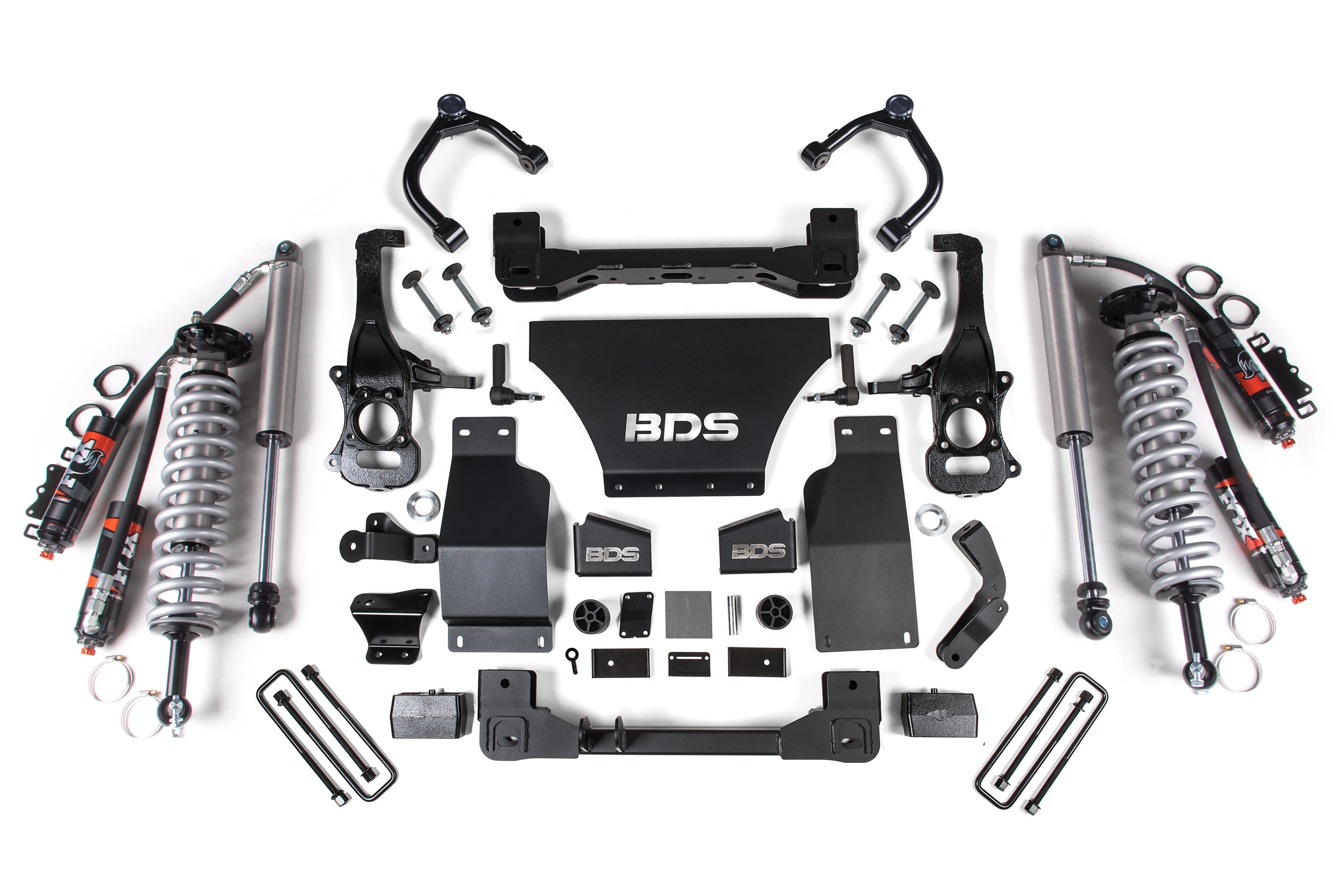 BDS 2.5 Inch Lift Kit with FOX 2.5 Performance Elite Coil-Over for 2019-2024 Chevy Trail Boss or GMC AT4 1500 4WD Diesel