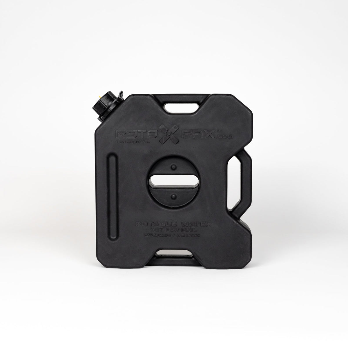 RotopaX 1.75 Gallon Water Storage Pack — Black