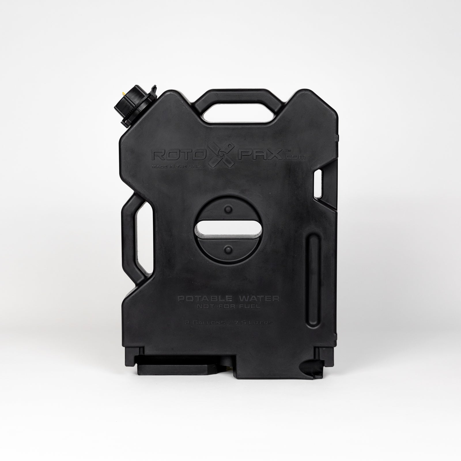 RotopaX 2 Gallon Water Storage Pack — Black