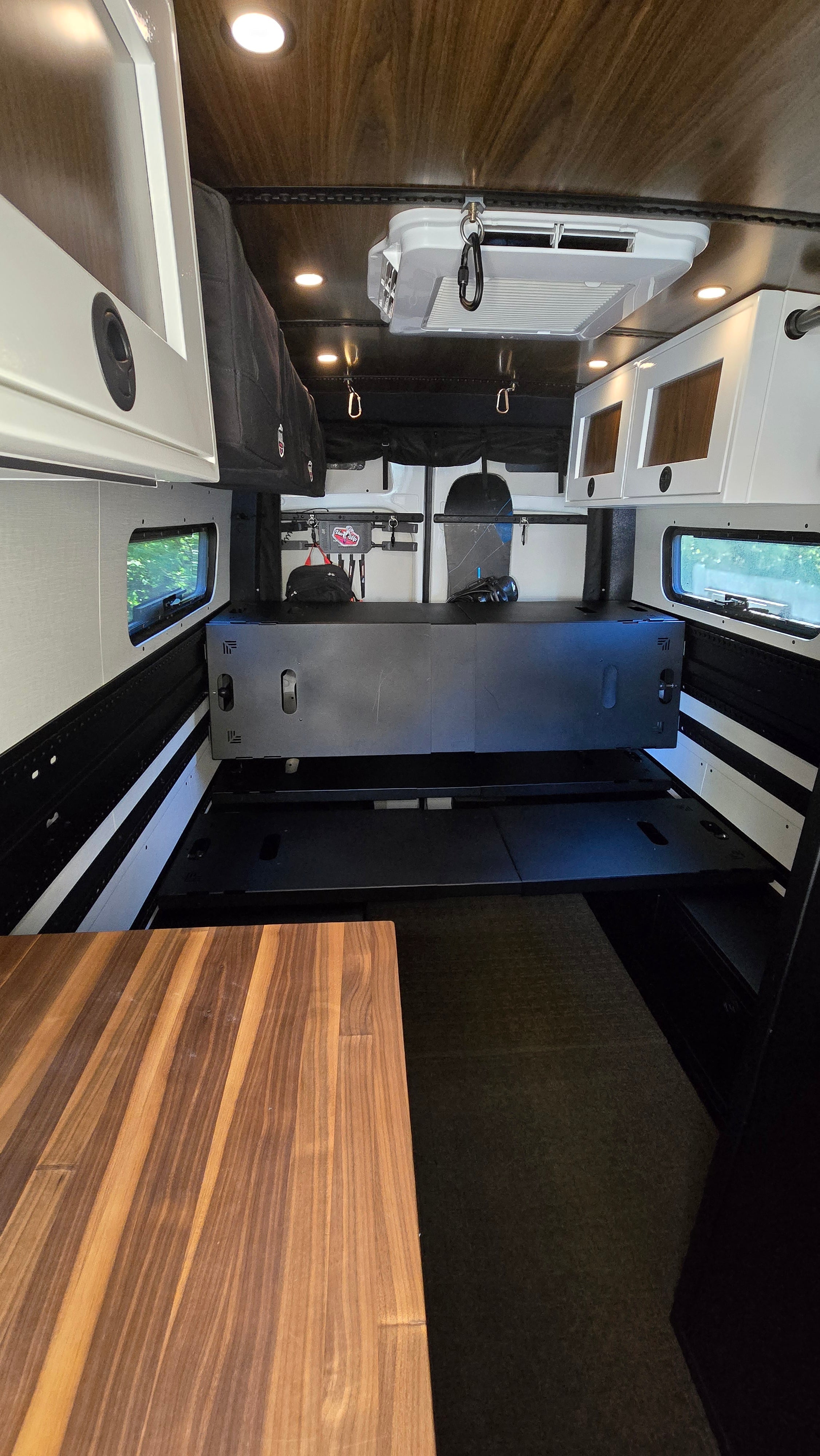 Van Wife Components 4 Panel Modular Bed System – Adjustable Van Bed & Multi-Function Platform