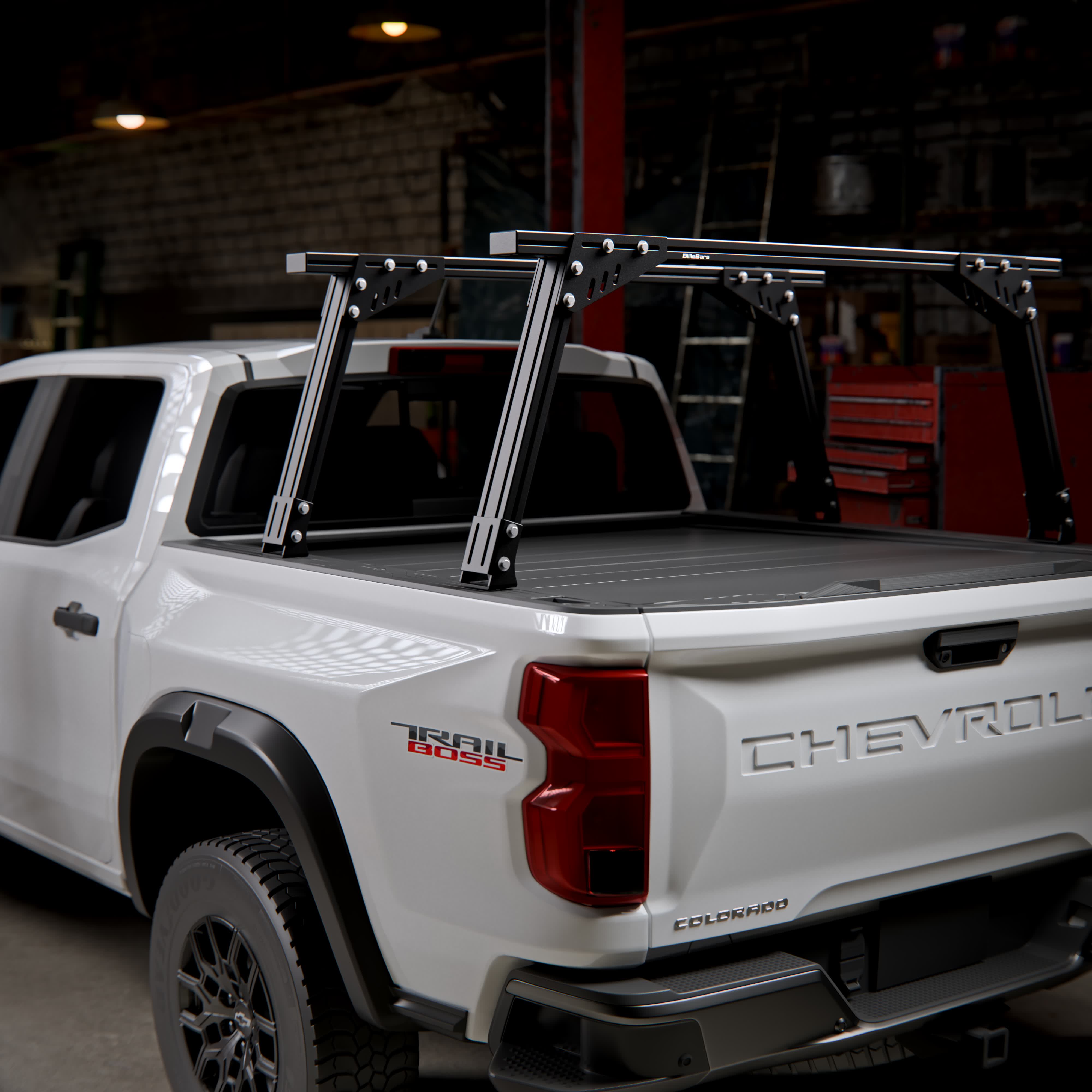 Colorado/Canyon - Bed Rack For Retractable Covers with T-slots