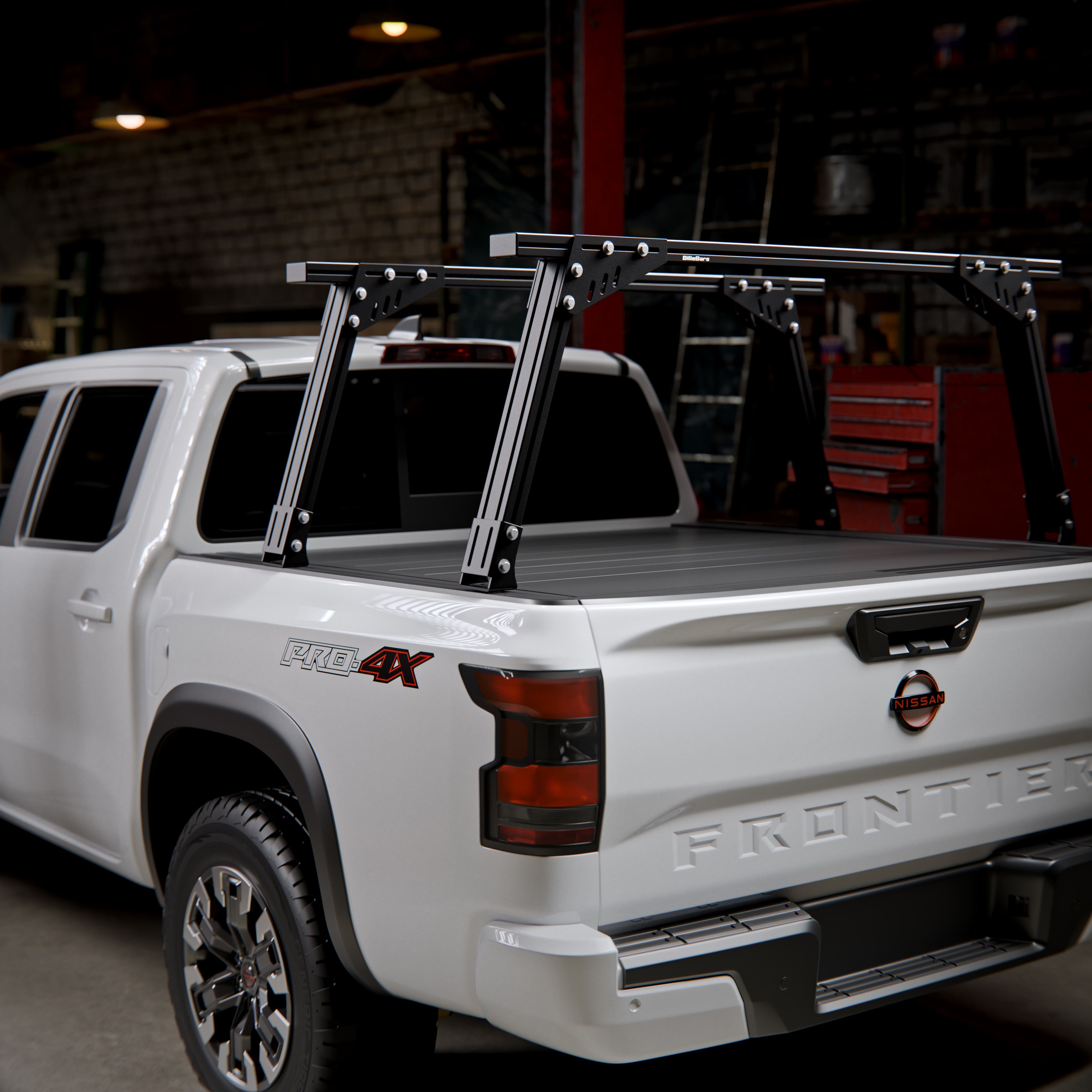 Frontier - Bed Rack For Retractable Covers with T-slots
