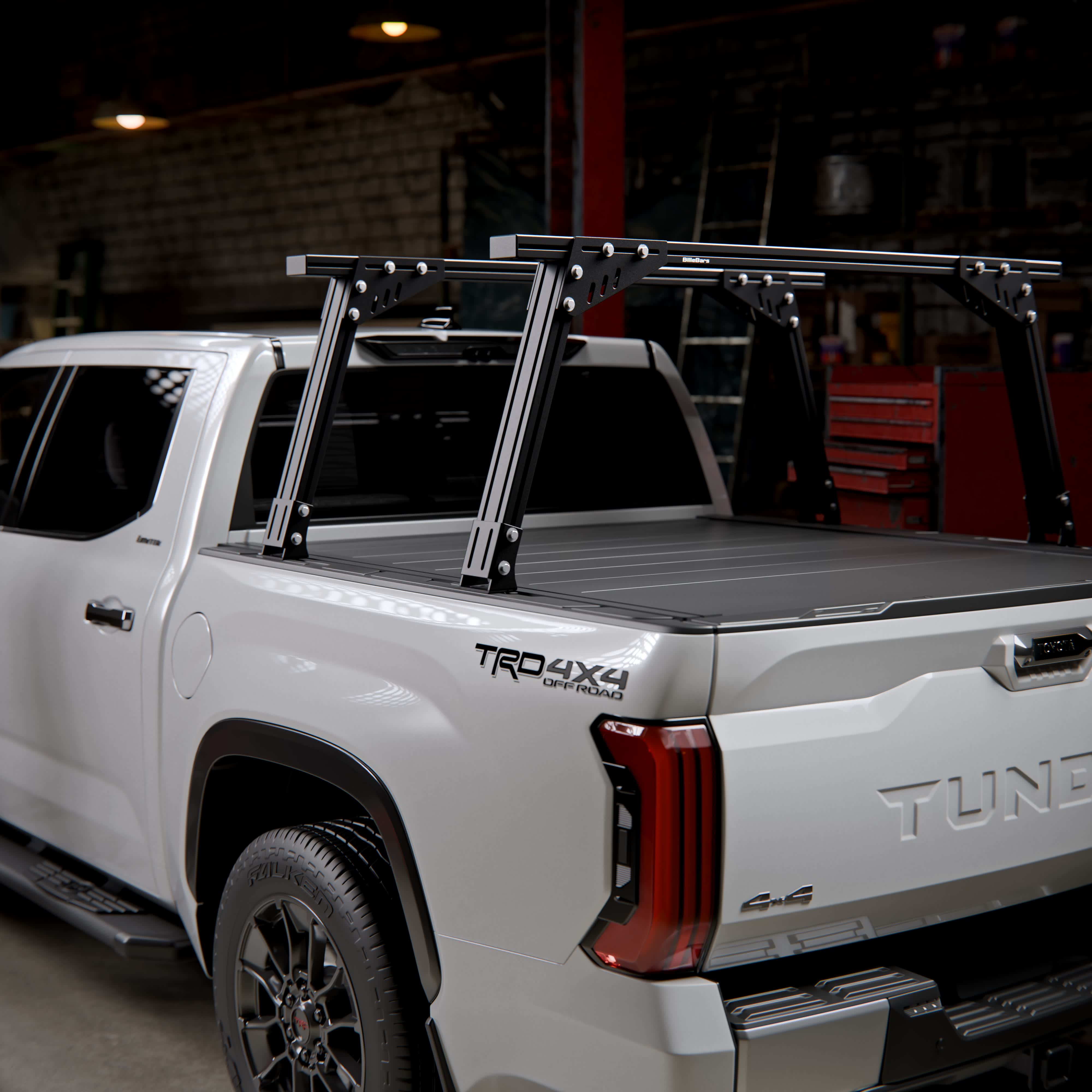 Tundra - Bed Rack for Retractable Covers with T-slots