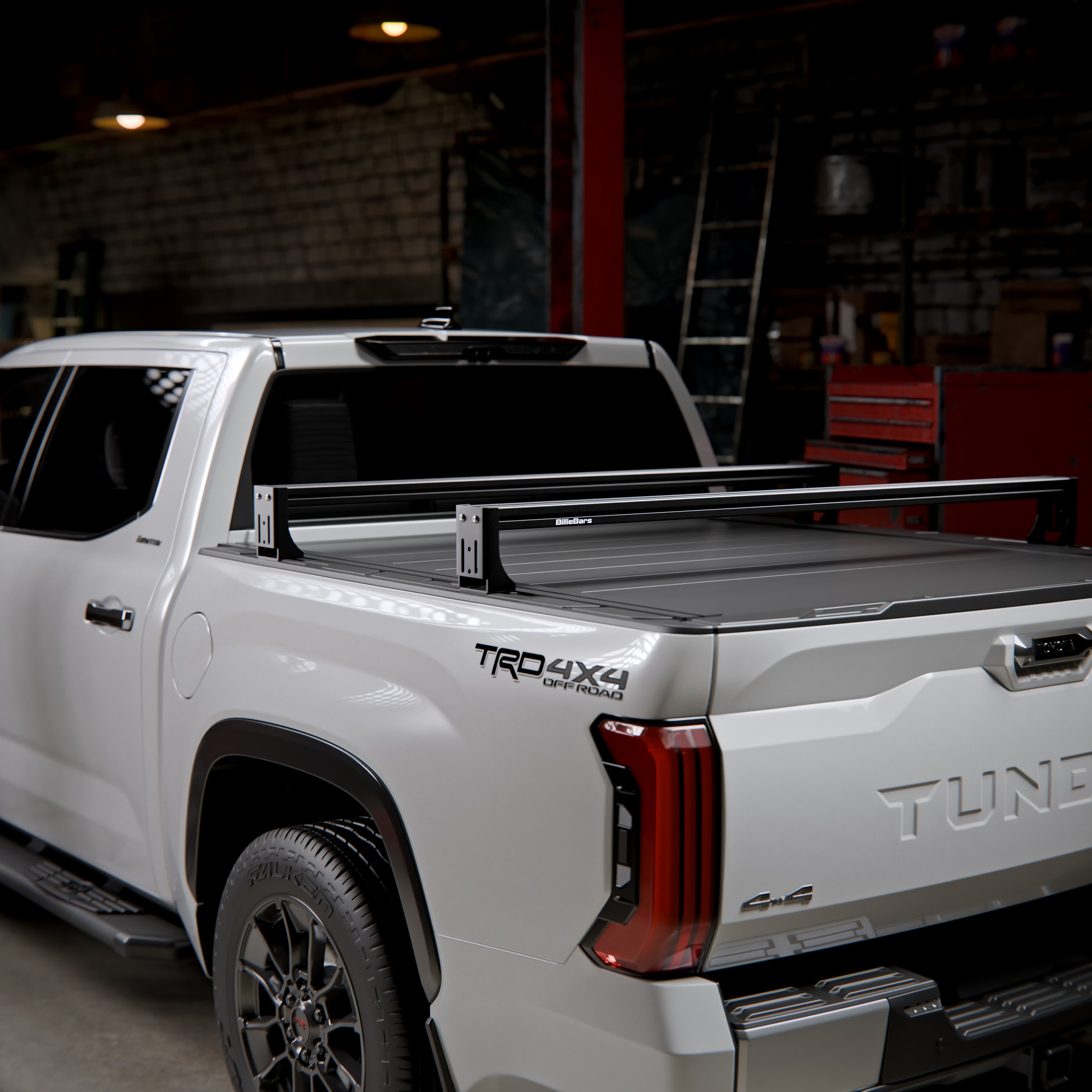 Tundra - Bed Rack for Retractable Covers with T-slots