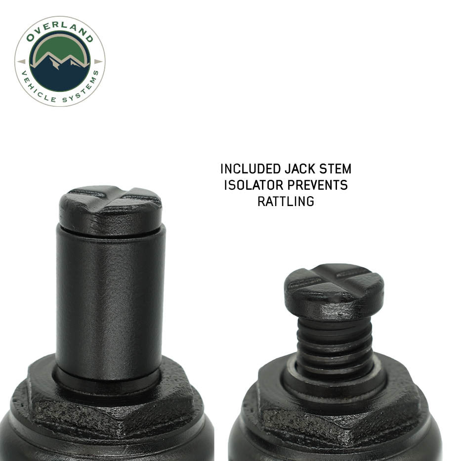 Off-Road Bottle Jack - 6 Ton - 15 Piece Kit with Organized Storage Bag jack stem isolator