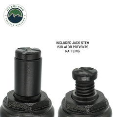 Off-Road Bottle Jack - 6 Ton - 15 Piece Kit with Organized Storage Bag jack stem isolator